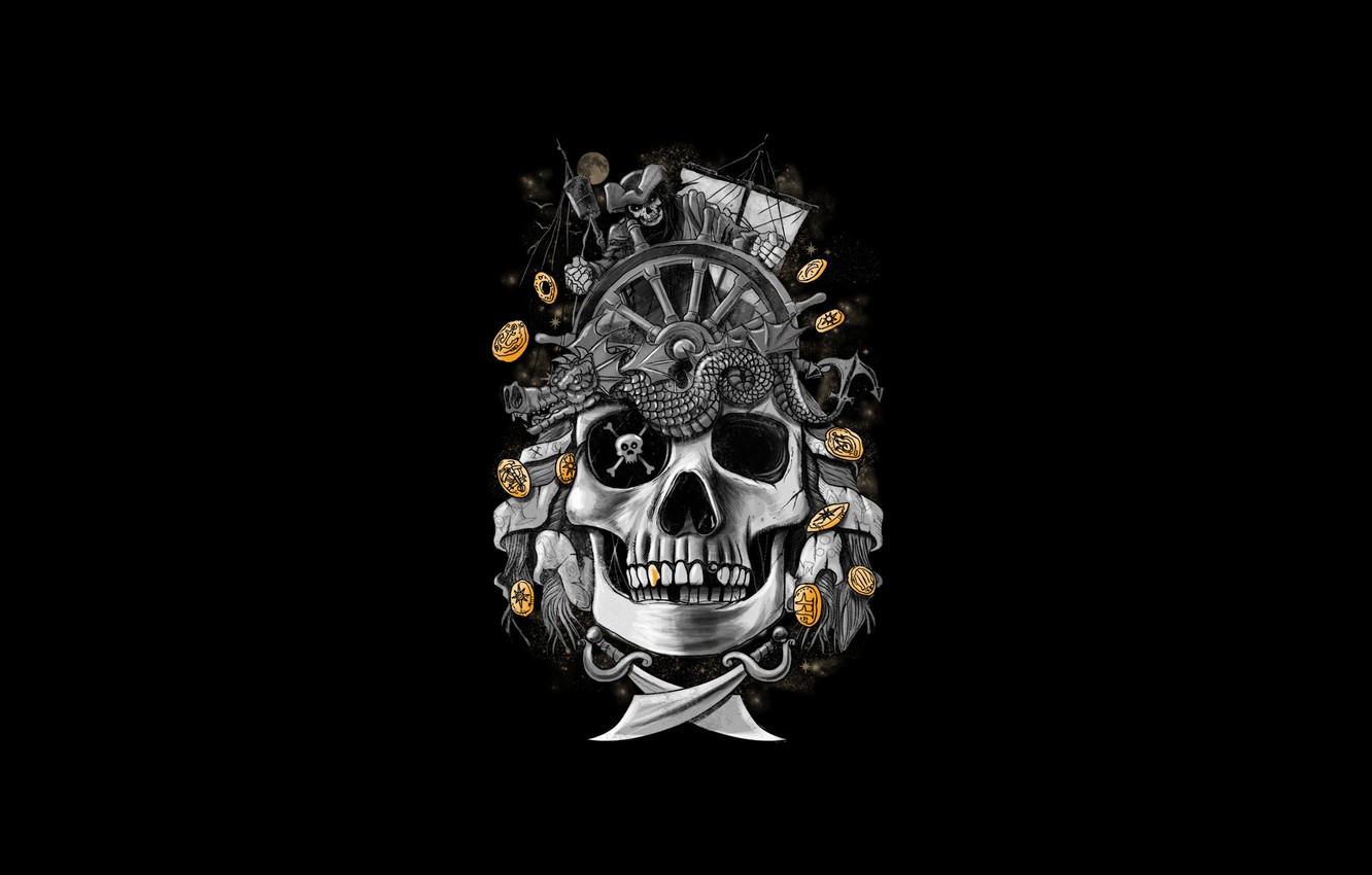 Minimalist Skull Wallpapers