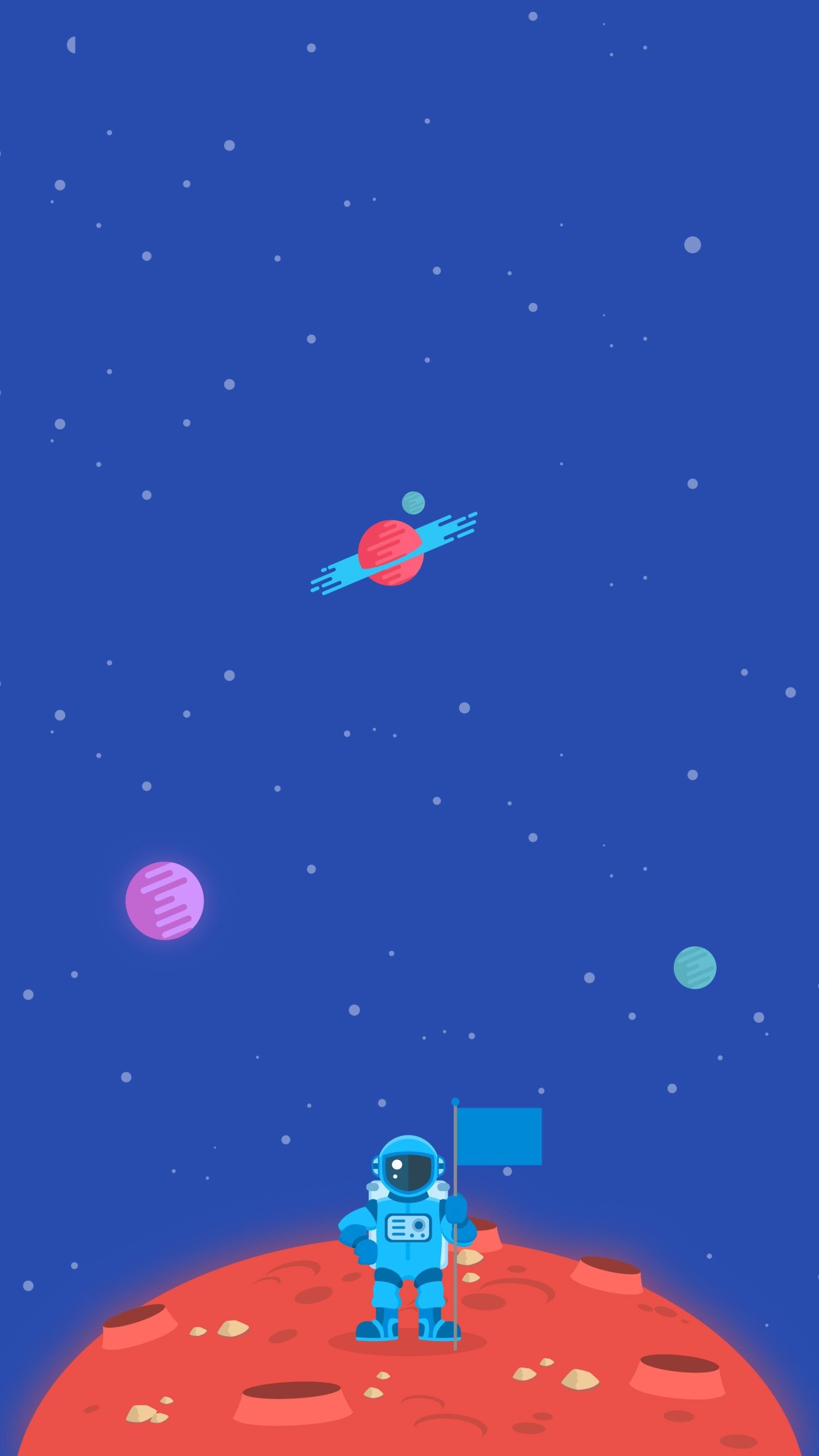 Minimalist Space Wallpapers