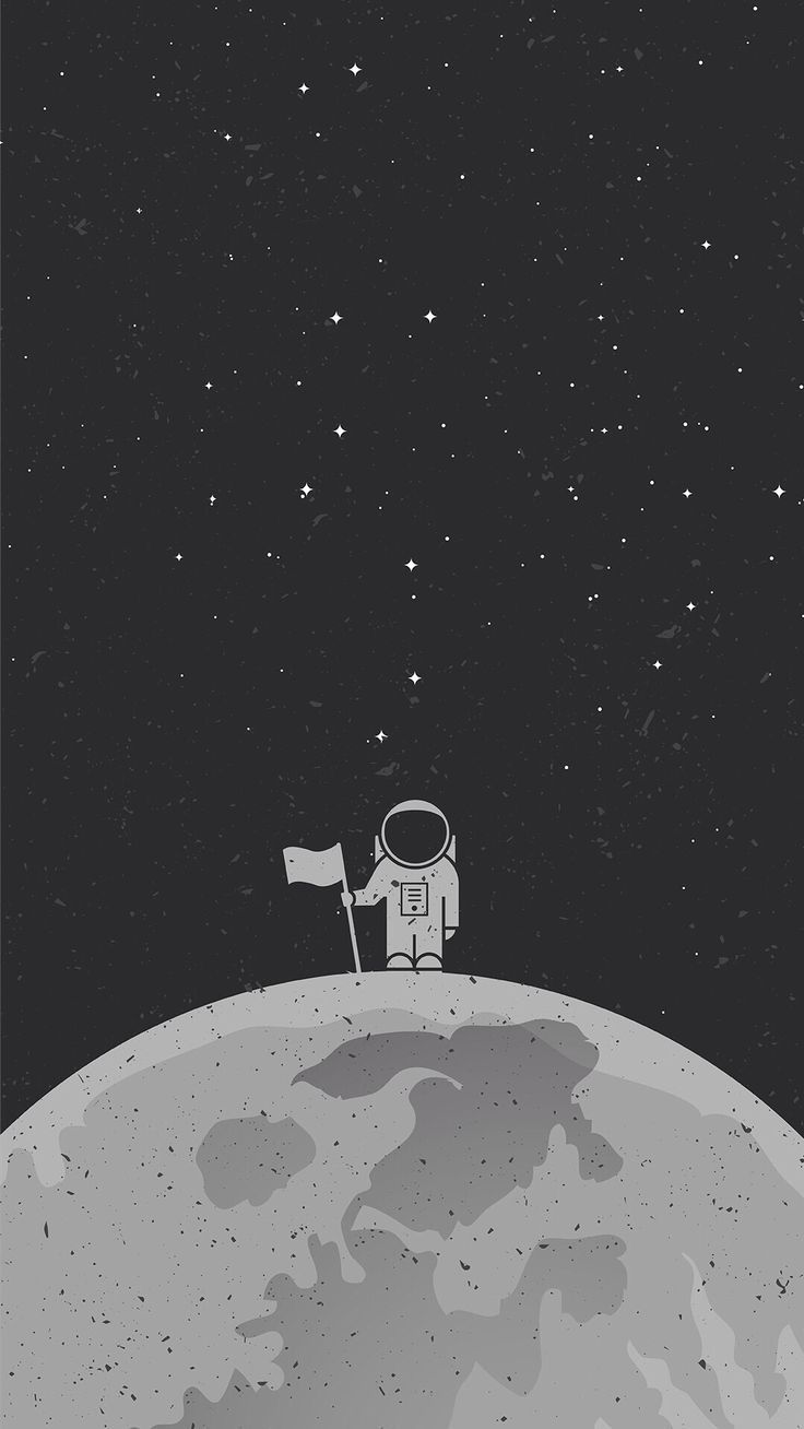 Minimalist Space Phone Wallpapers