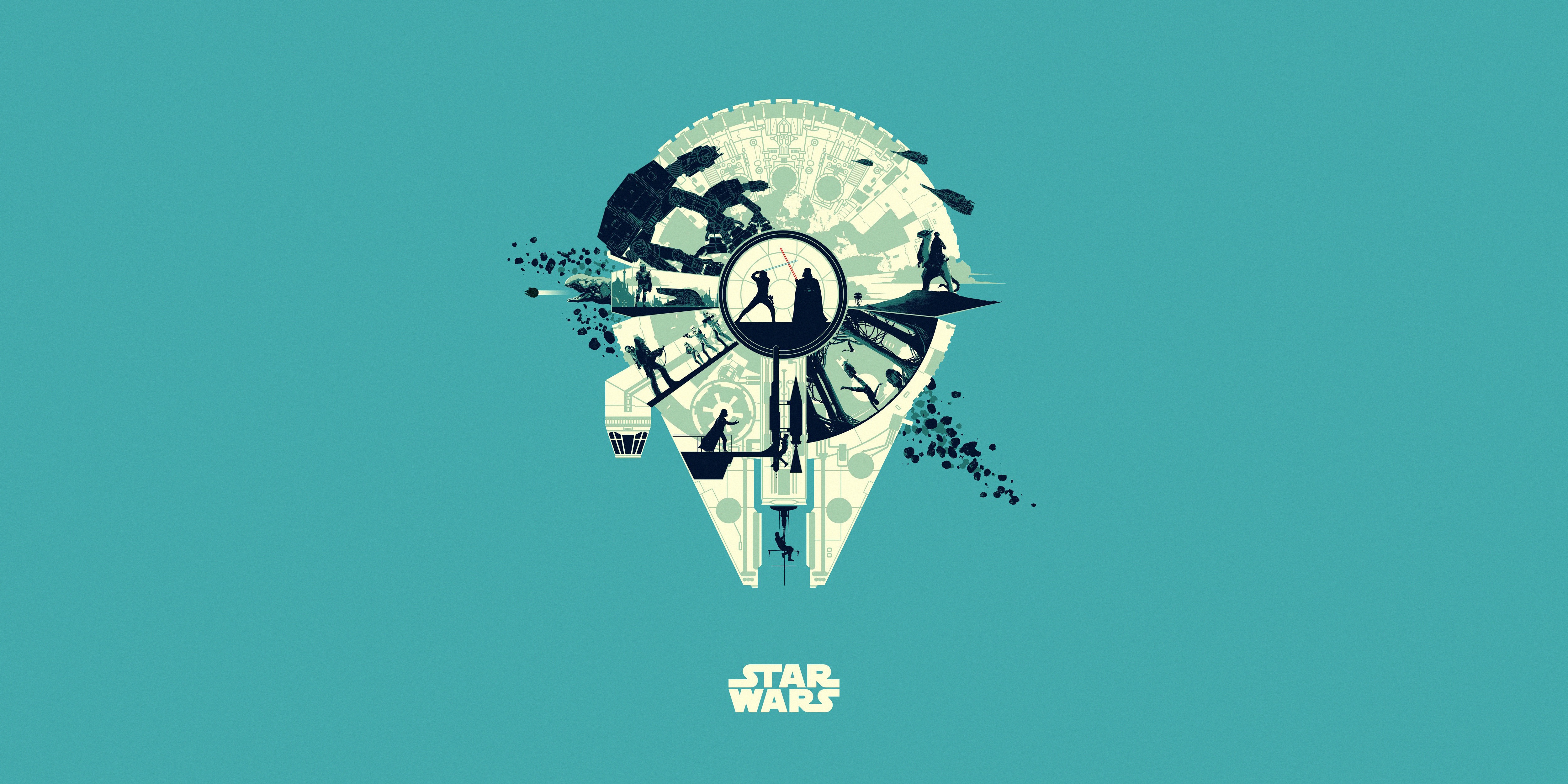 Minimalist Star Wars 1080X1920 Wallpapers