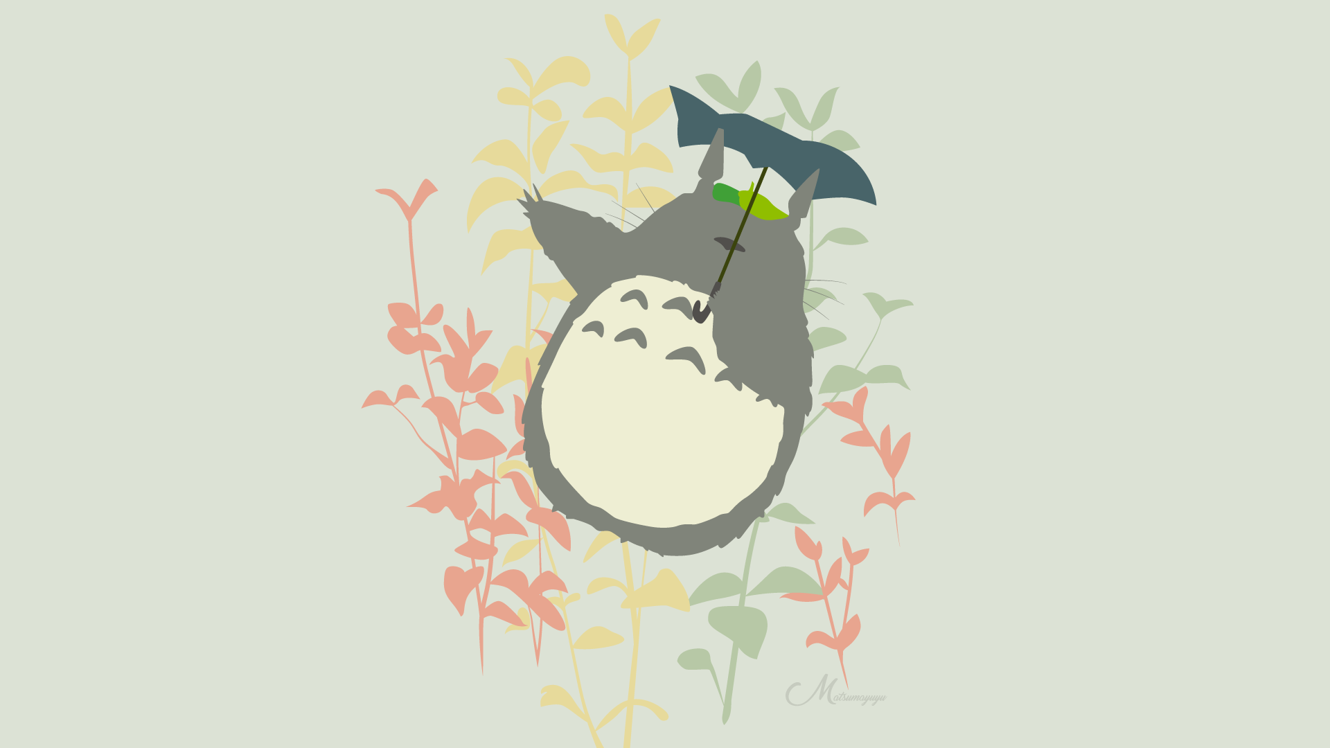 Minimalist Studio Ghibli Wallpapers