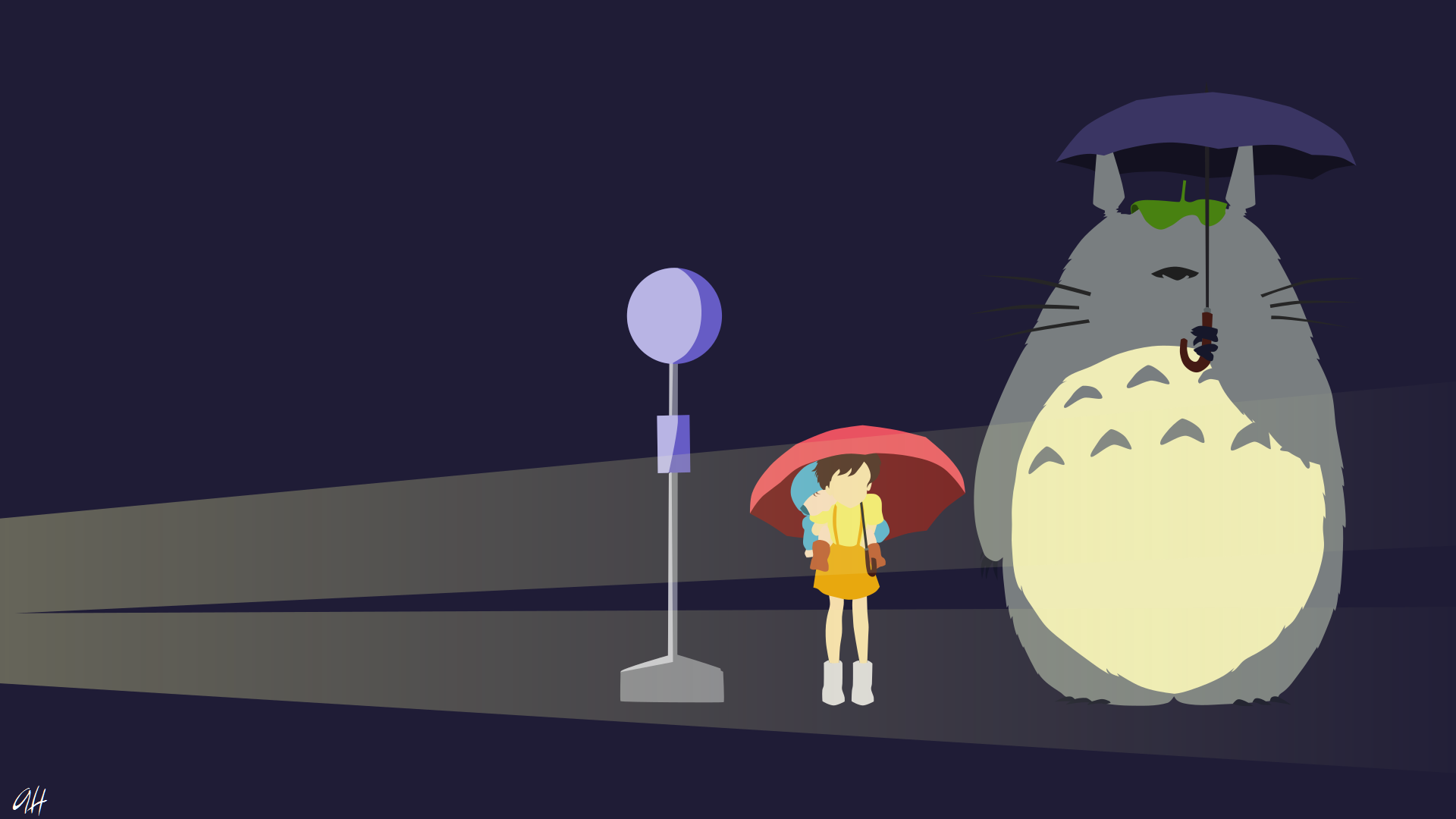 Minimalist Studio Ghibli Wallpapers