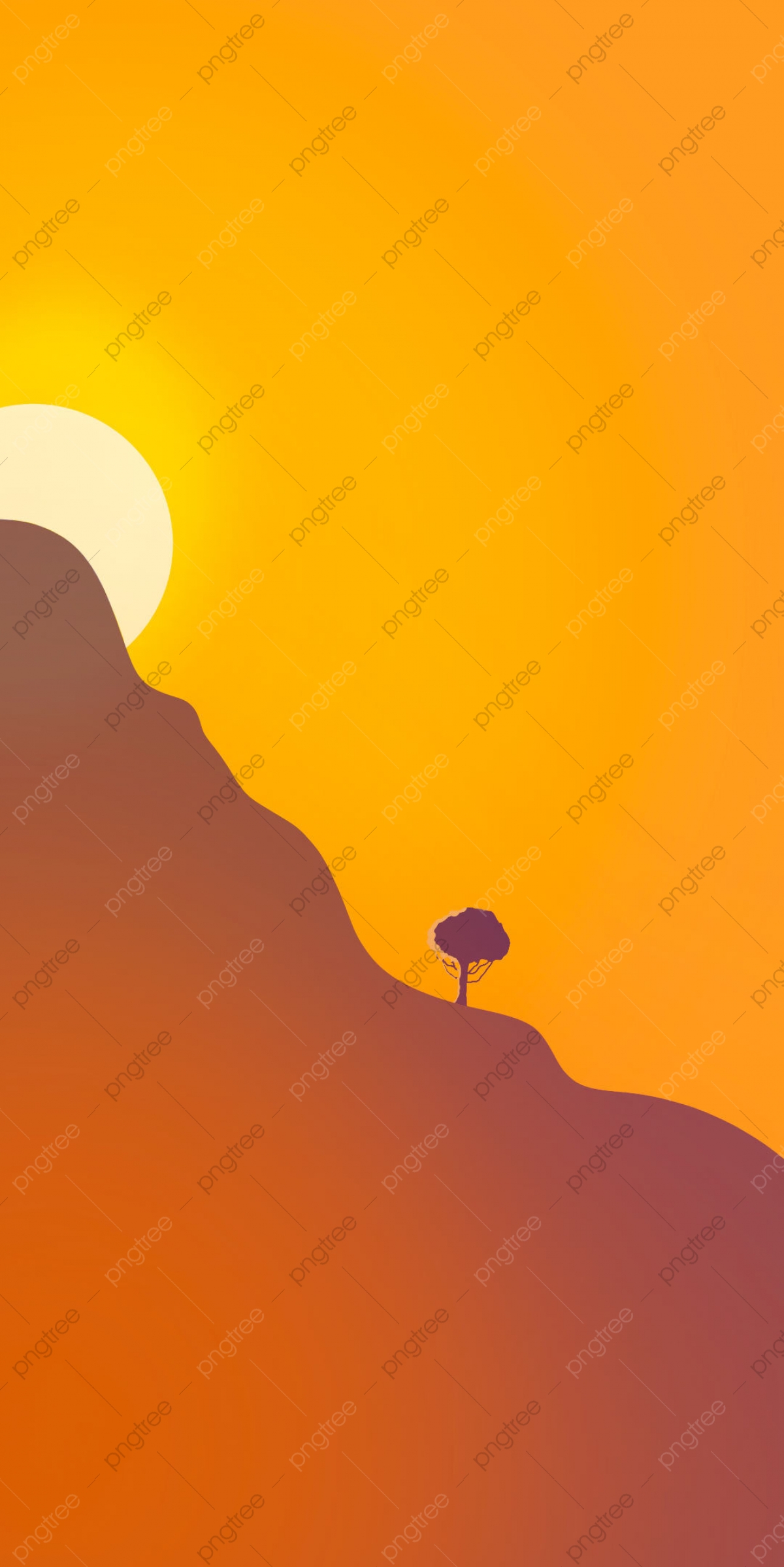 Minimalist Sunset Wallpapers