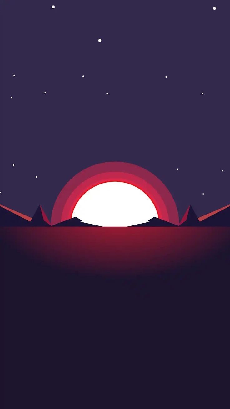 Minimalist Sunset Wallpapers