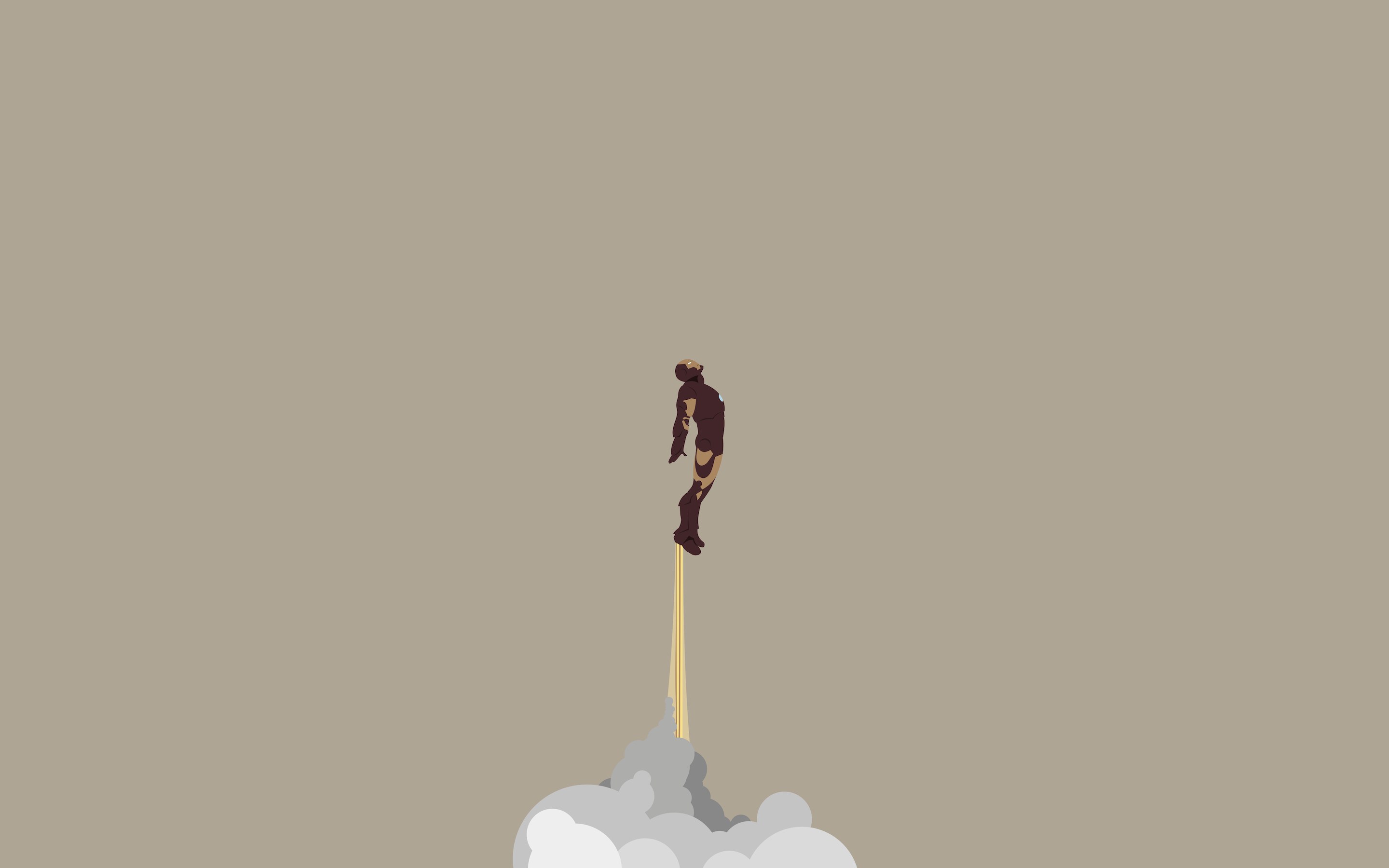 Minimalist Superhero Phone Wallpapers