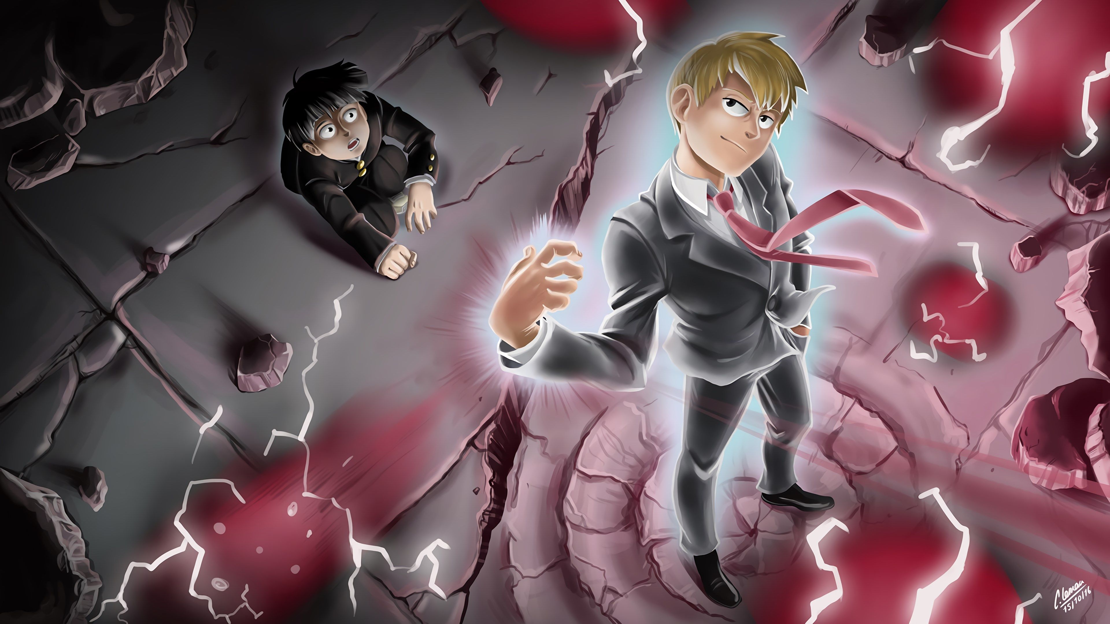 Mob Psycho 100 Cool Digital Art Wallpapers