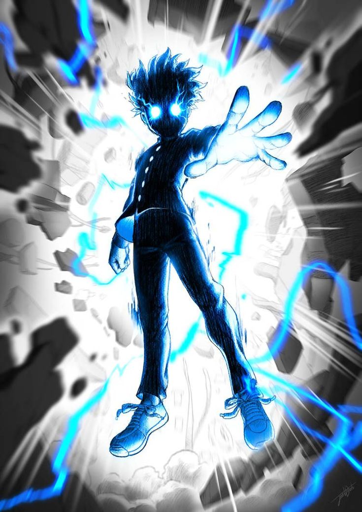 Mob Psycho 100 Cool Digital Art Wallpapers