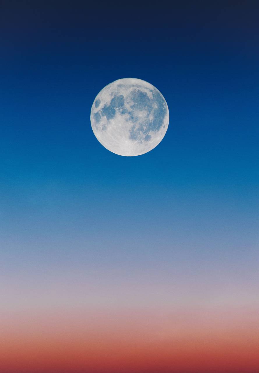 Moon Space Minimal Wallpapers