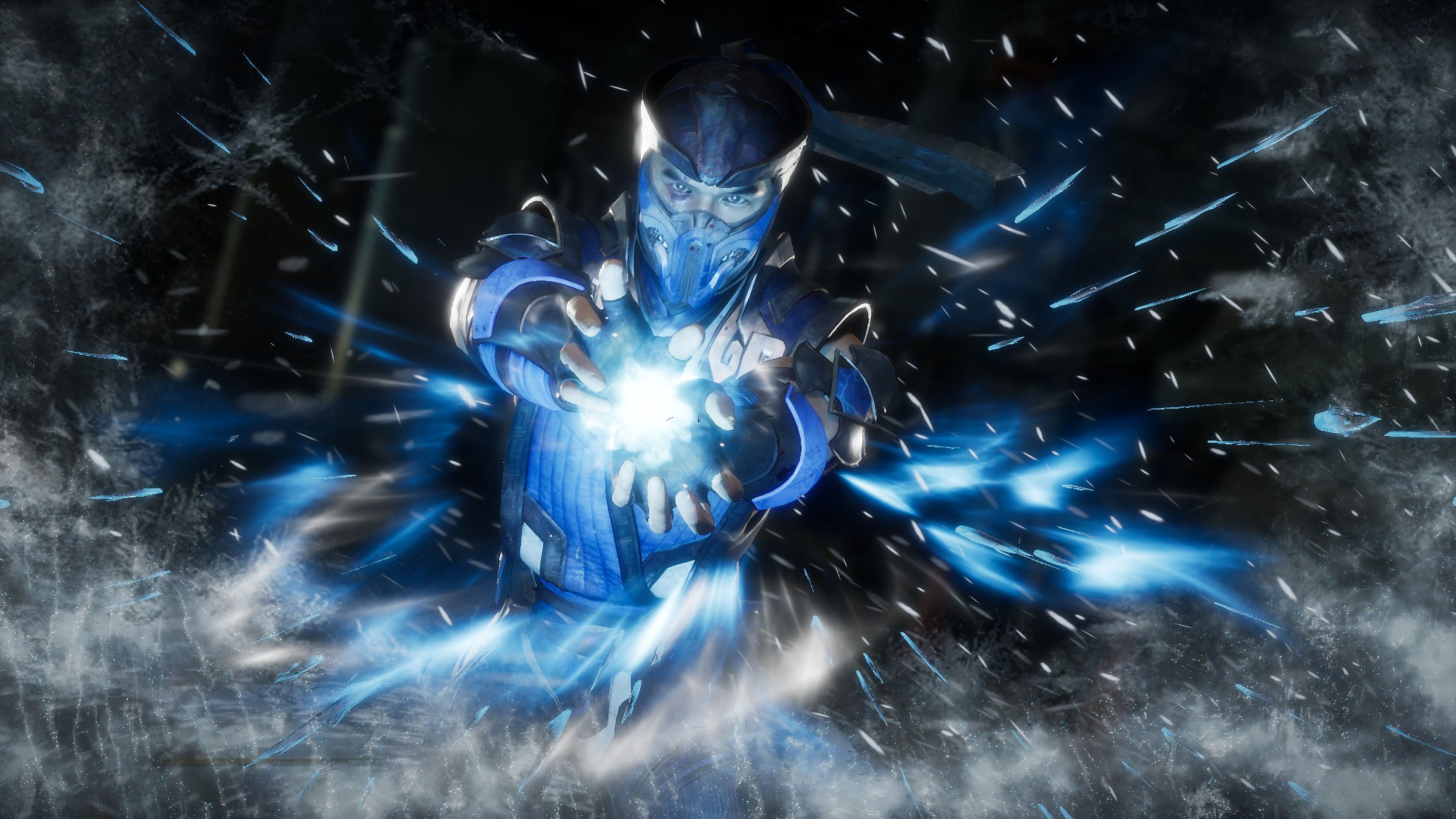 Mortal Kombat Dark Minimal Sub Zero Wallpapers