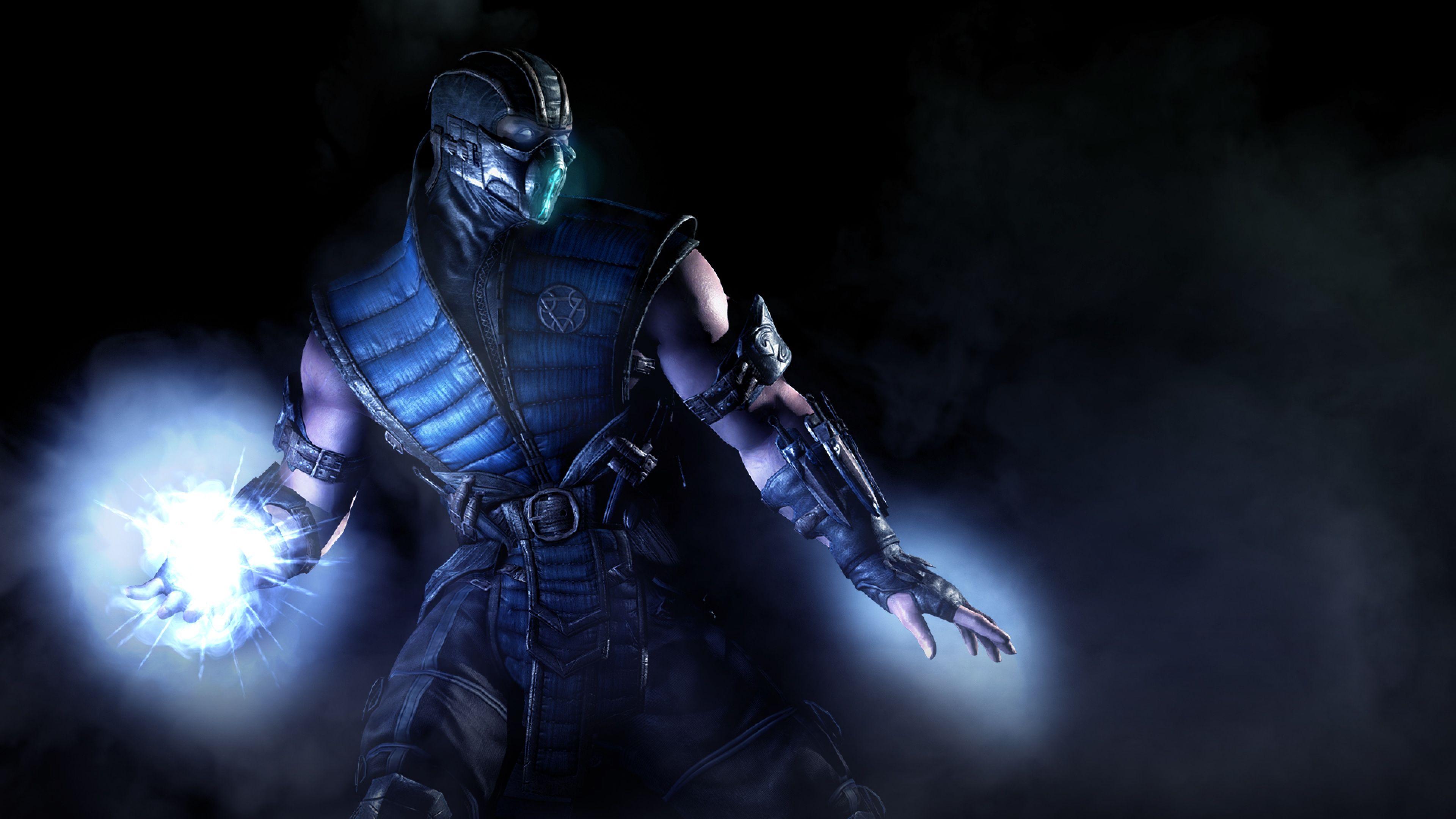 Mortal Kombat Dark Minimal Sub Zero Wallpapers