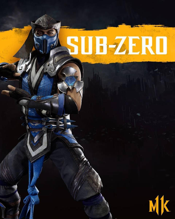 Mortal Kombat Dark Minimal Sub Zero Wallpapers