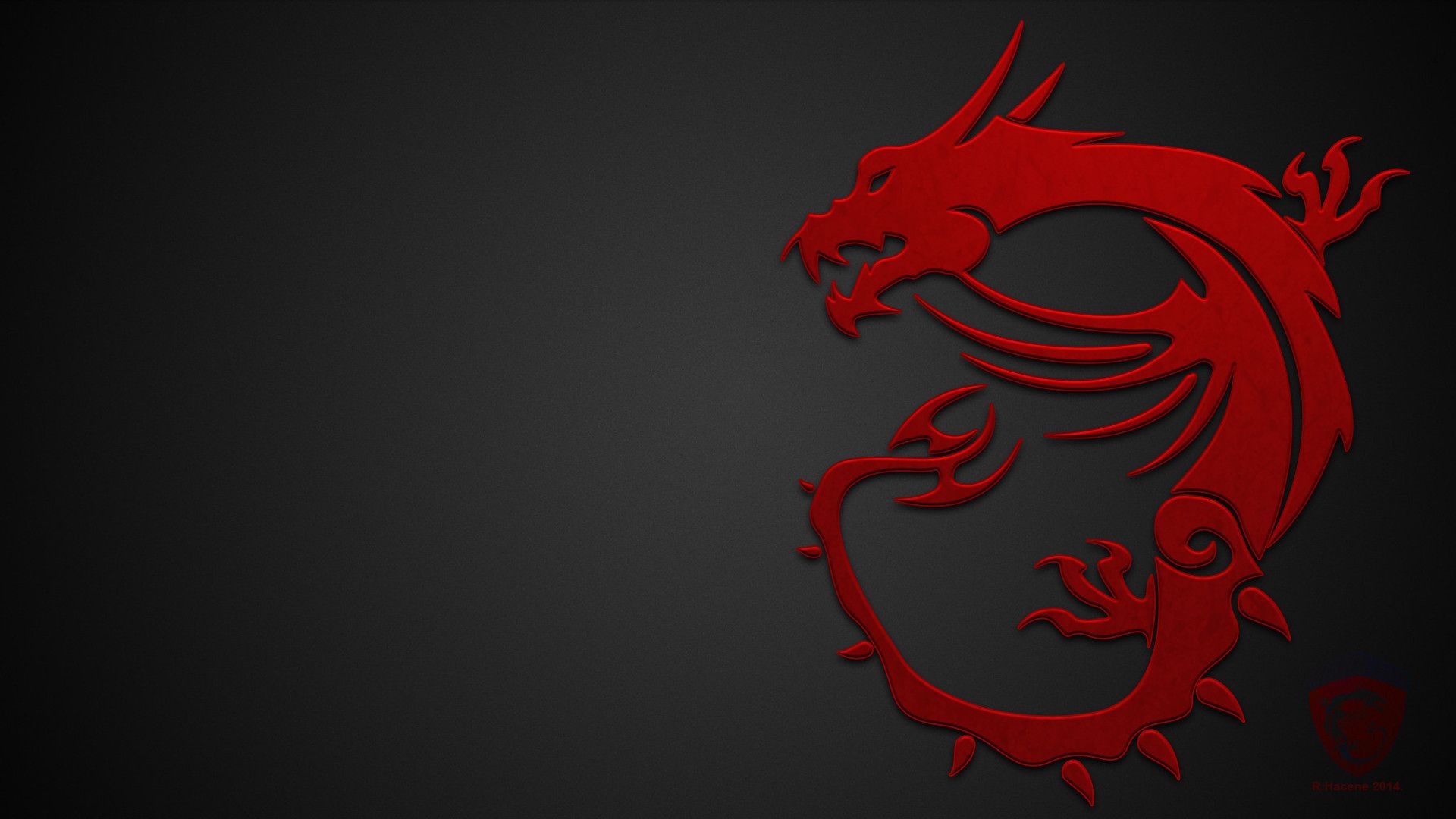 Msi 4K Dragon Minimal Wallpapers