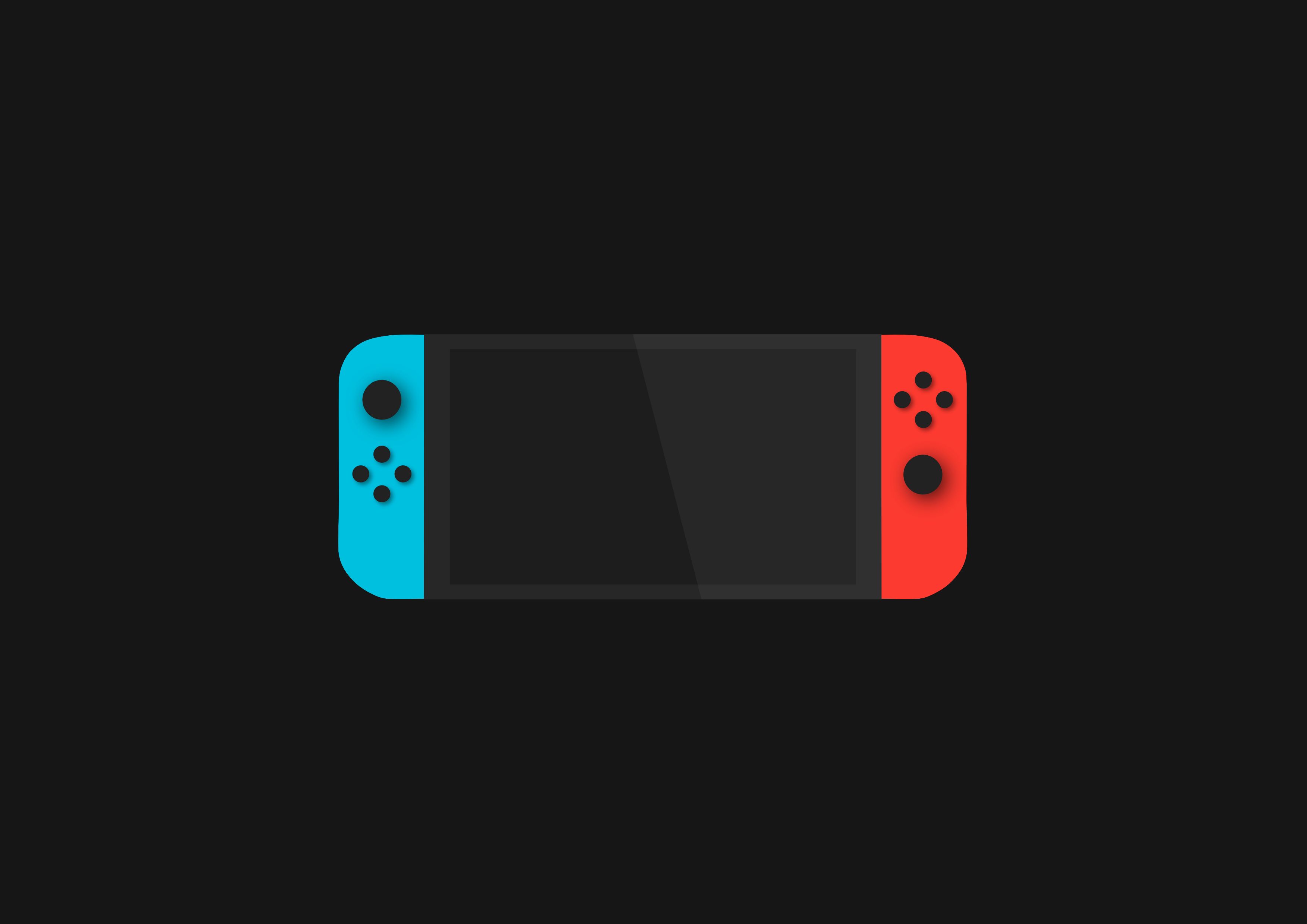 Nintendo Switch Minimal Wallpapers