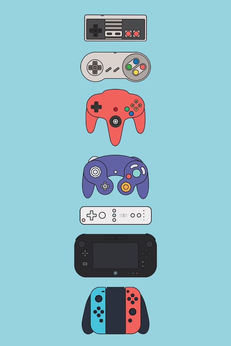 Nintendo Switch Minimal Wallpapers