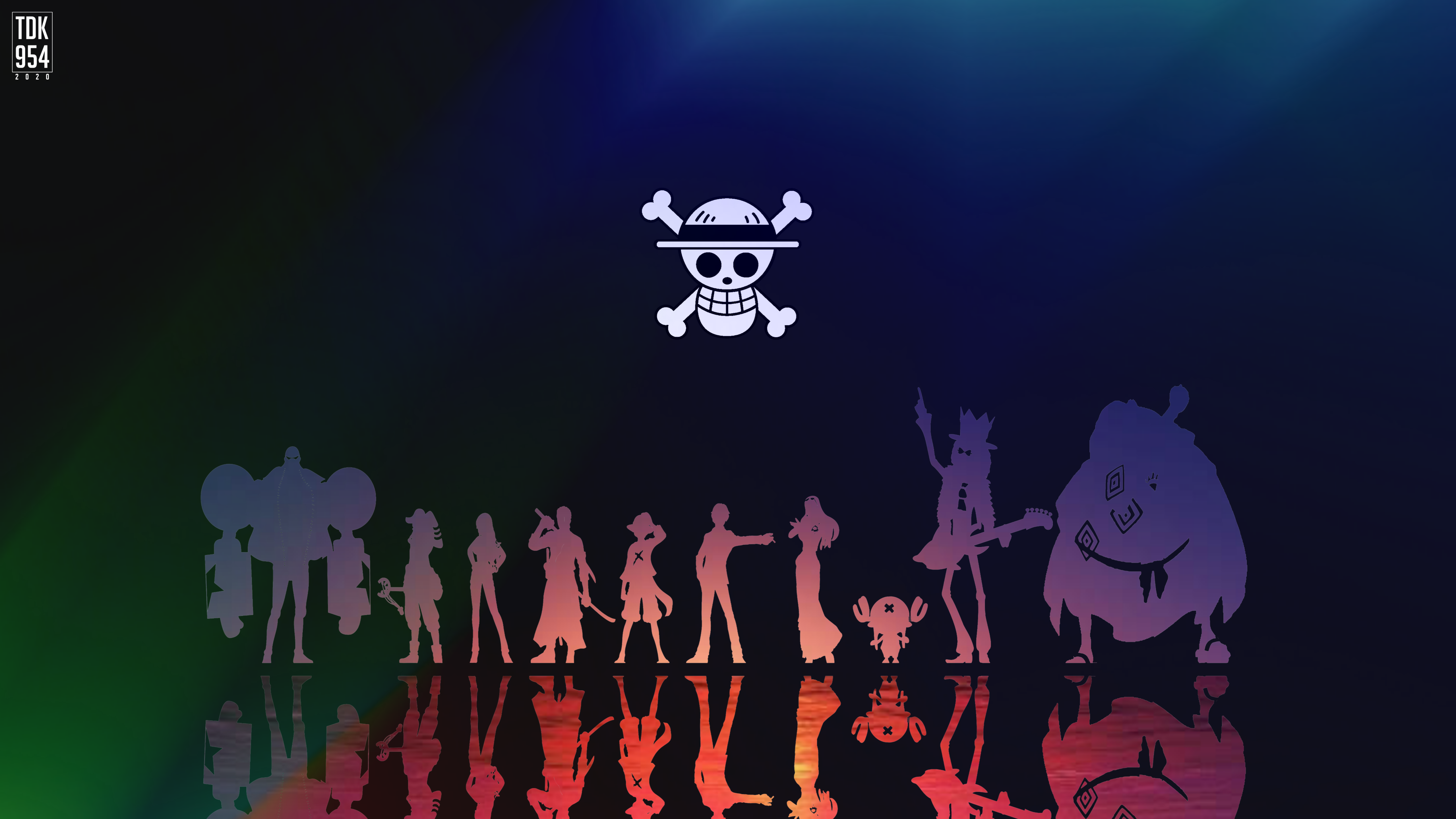 One Piece Minimalist Wallpapers