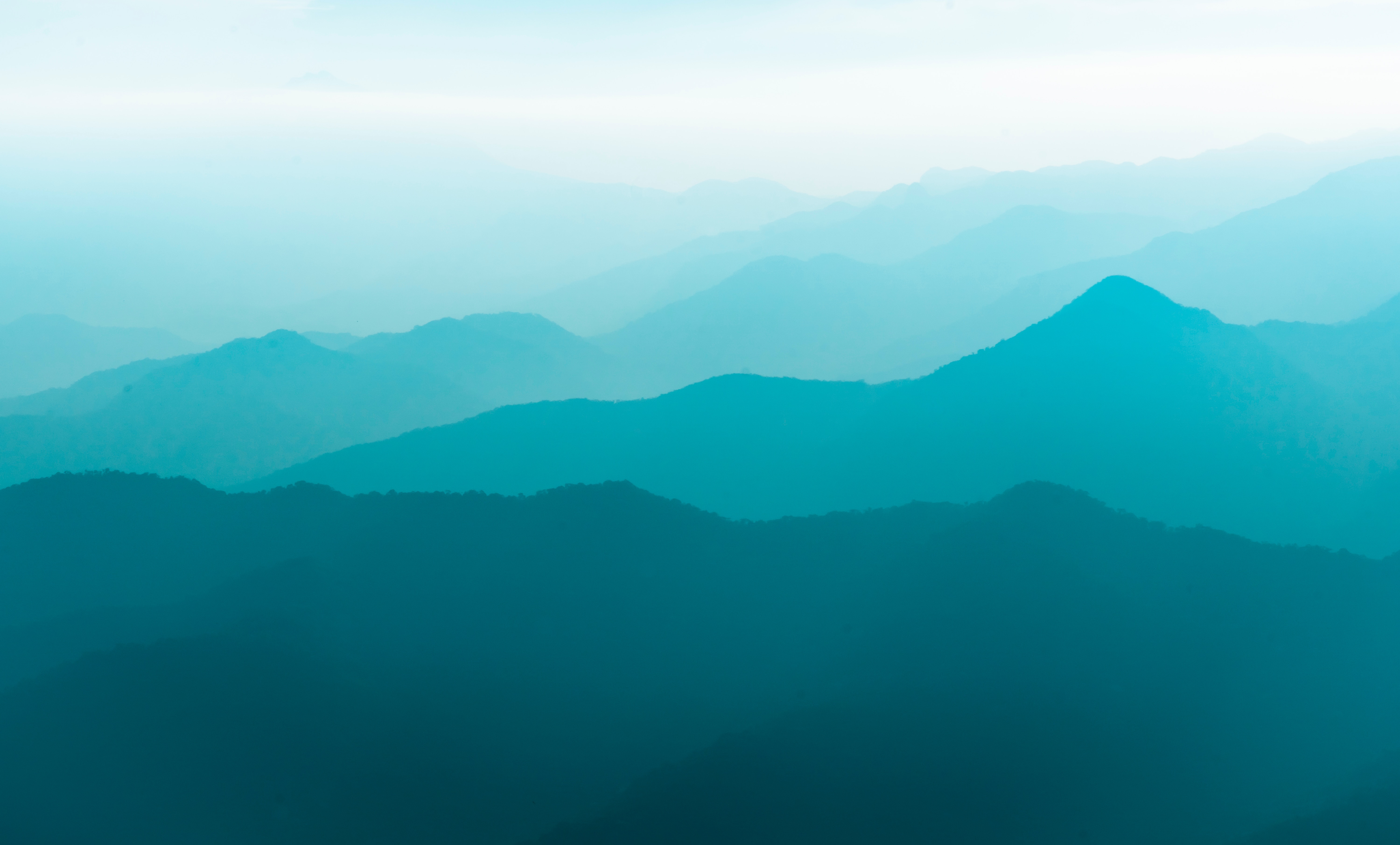 Panoramic Minimal Mountains Wallpapers