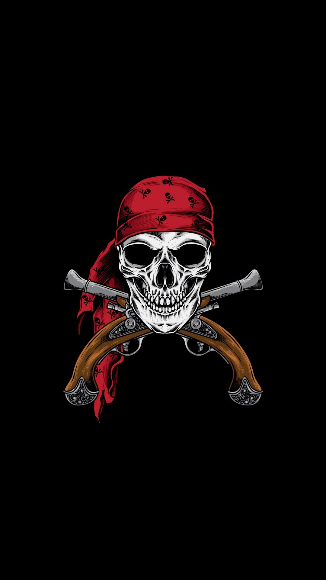 Pirate Ship Minimal Wallpapers