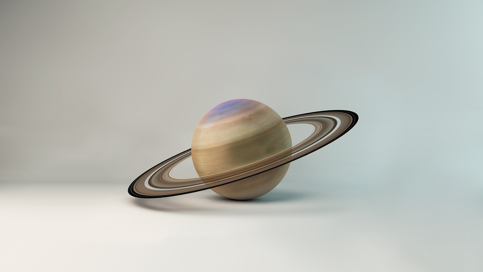 Planetary Ring Minimal Art Wallpapers