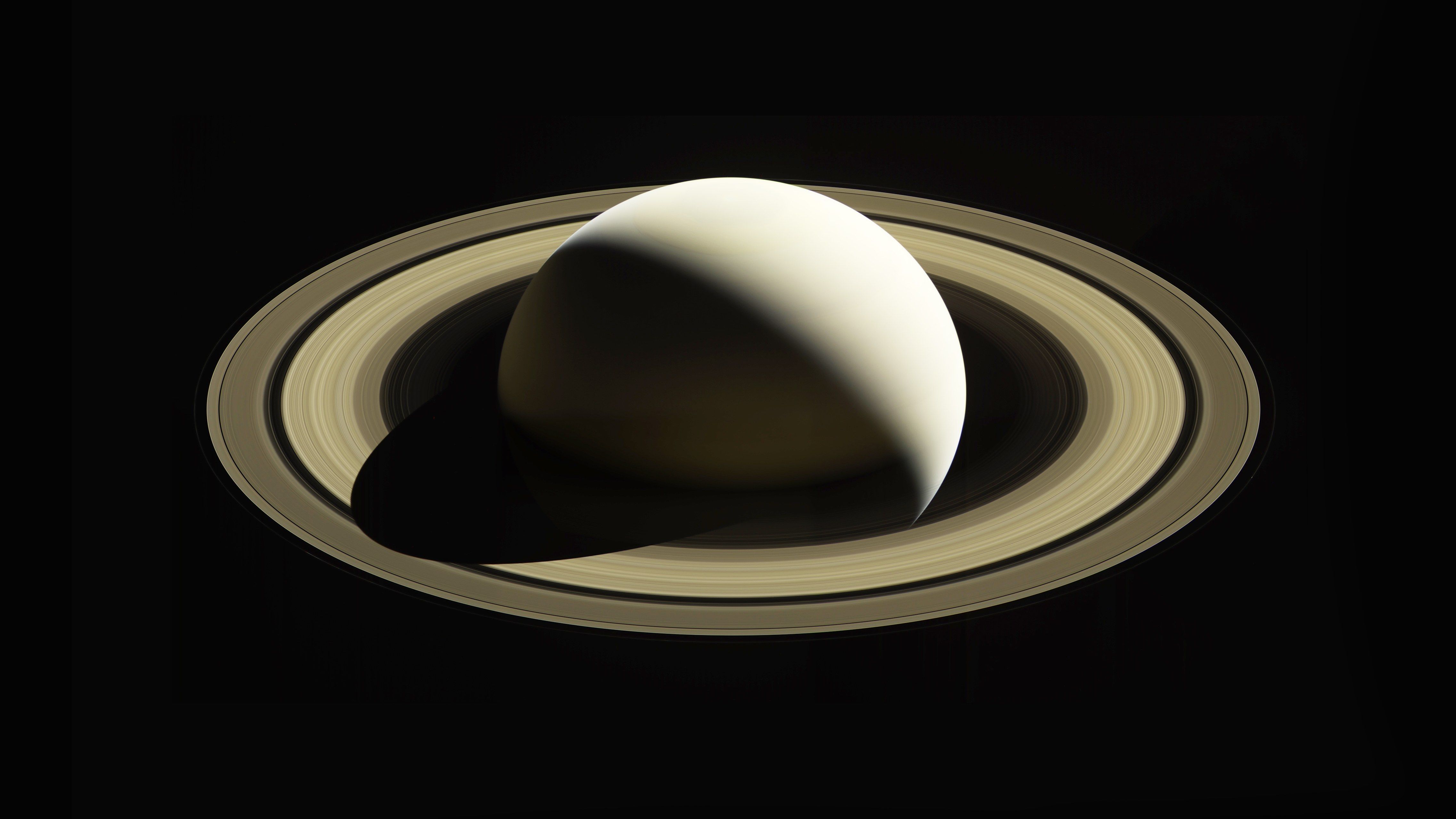 Planetary Ring Minimal Art Wallpapers