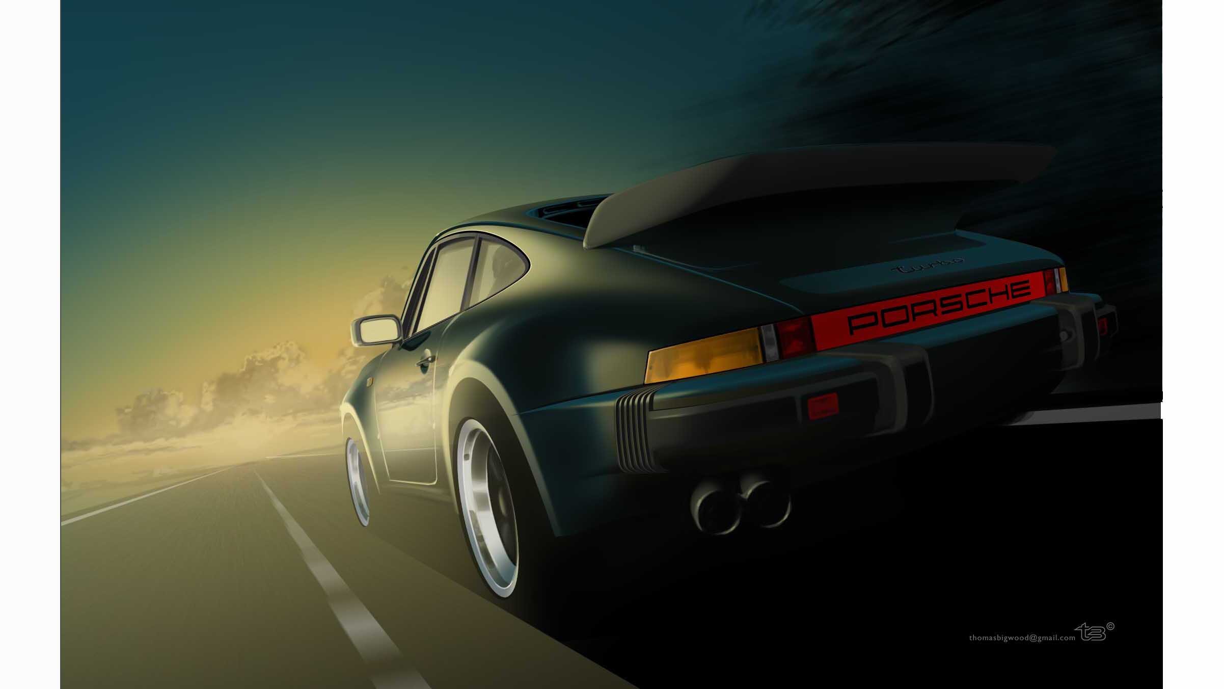 Porsche 911 Minimal Wallpapers