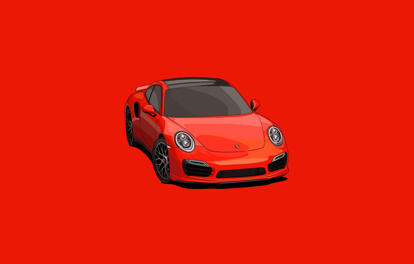 Porsche Minimal Wallpapers