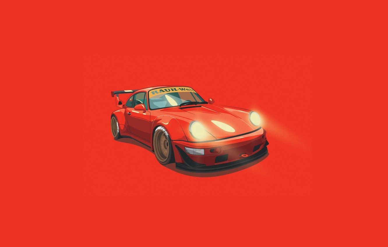 Porsche Minimal Wallpapers