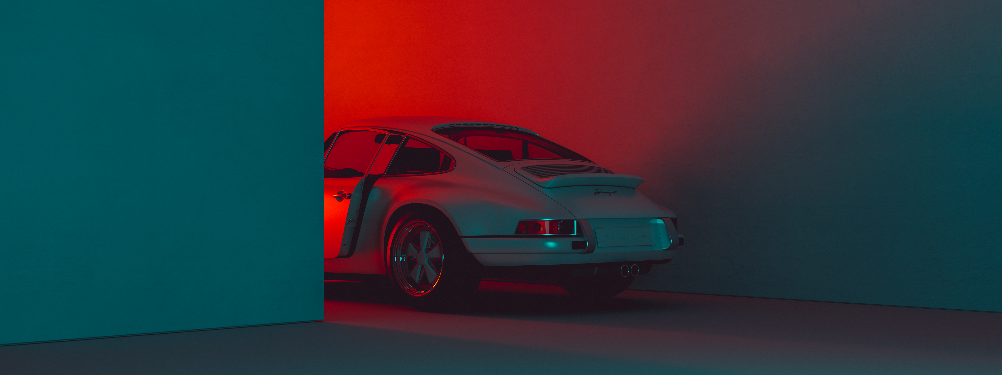 Porsche Minimal Wallpapers