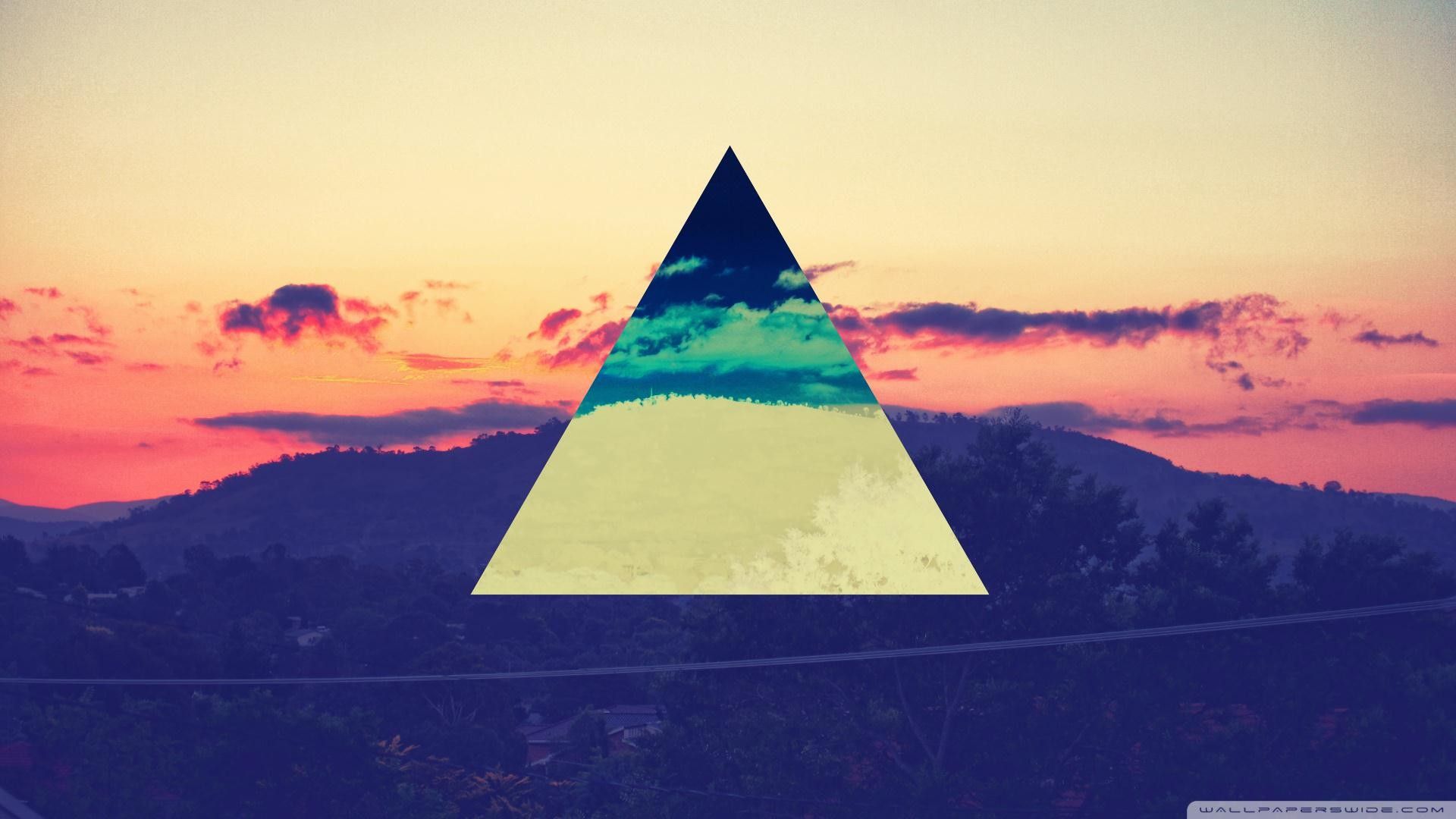 Pyramid Minimal Landscape Wallpapers