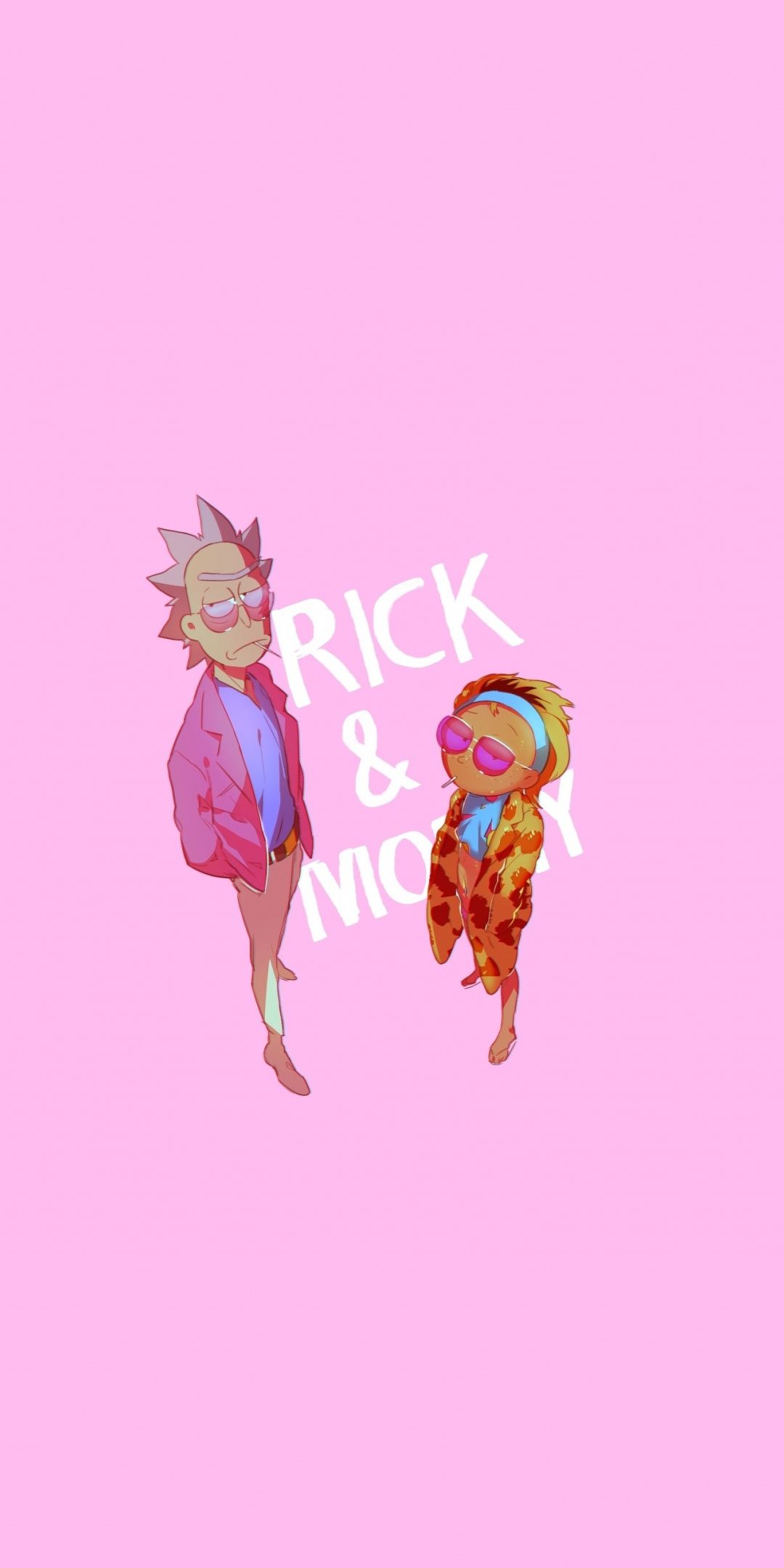 Rick And Morty Dark Minimalistic Wallpapers