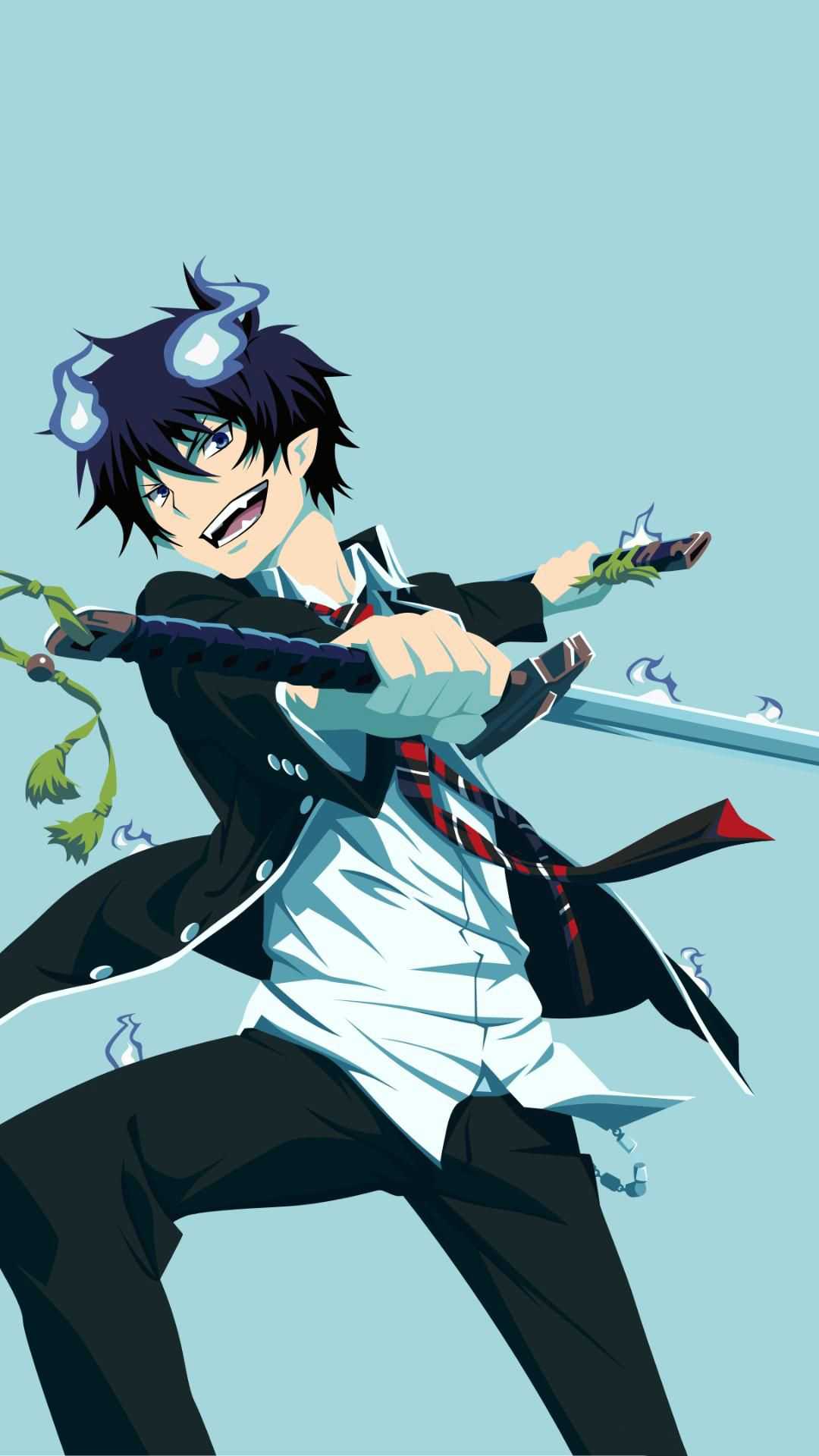 Rin Okumura Minimalist Wallpapers