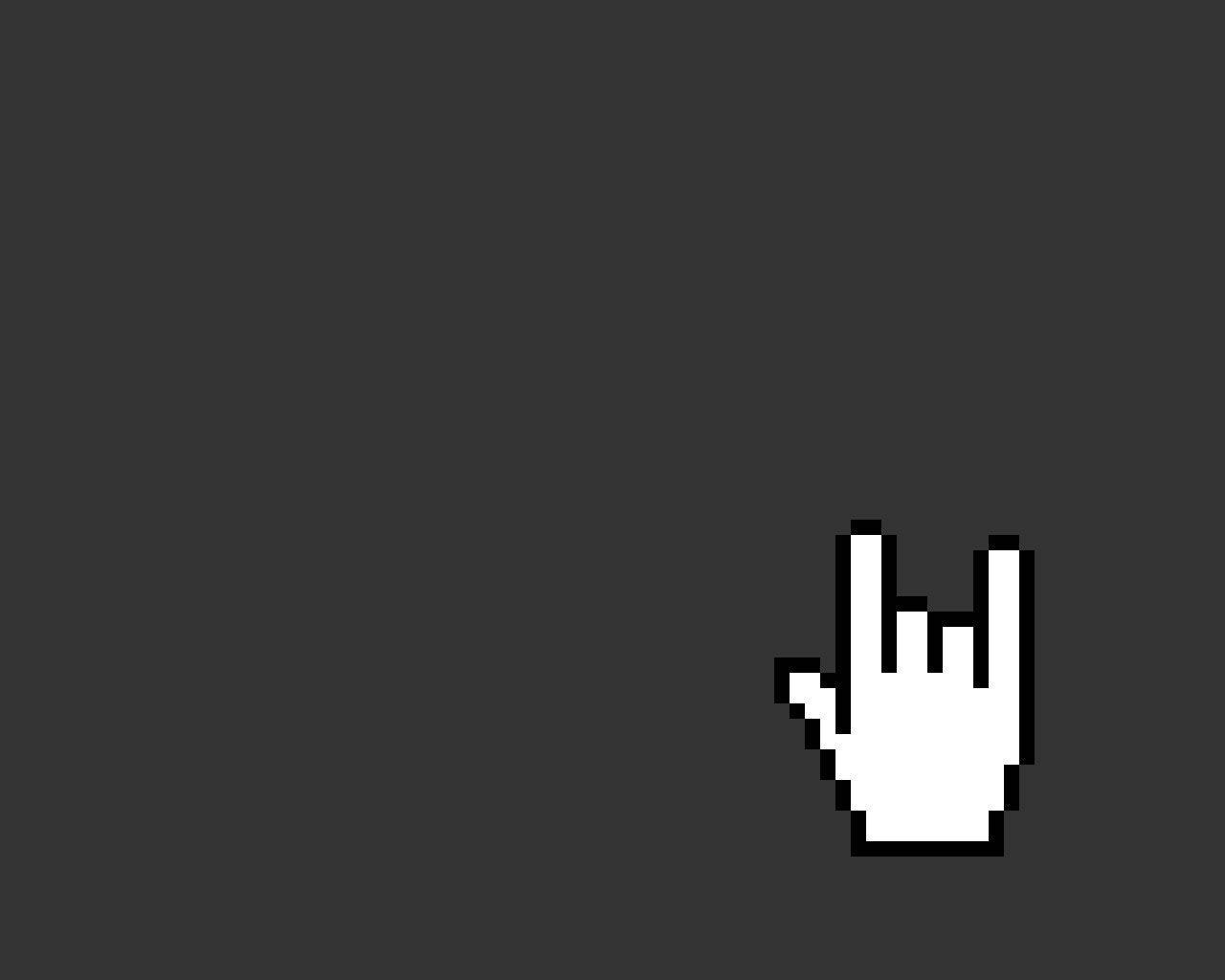 Rock And Roll Hand Gesture Minimal Wallpapers