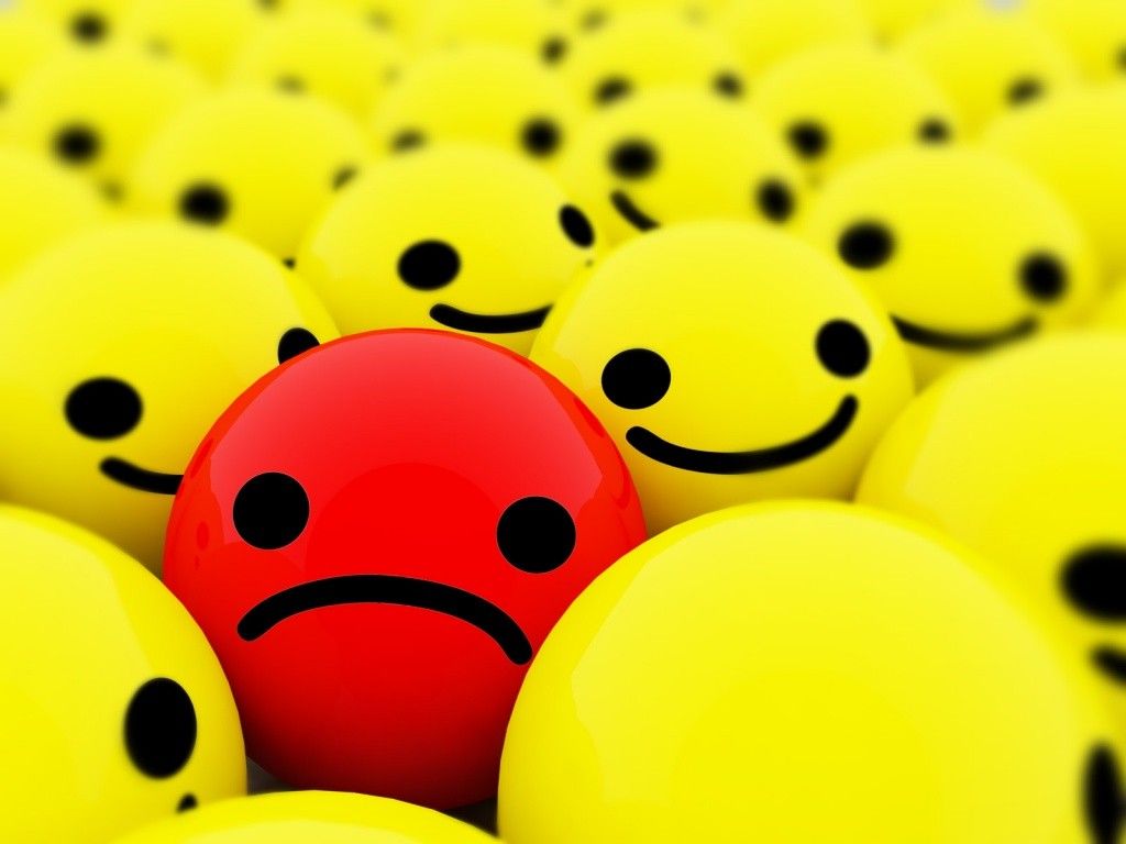 Sad Tears Smiley Minimalism Wallpapers