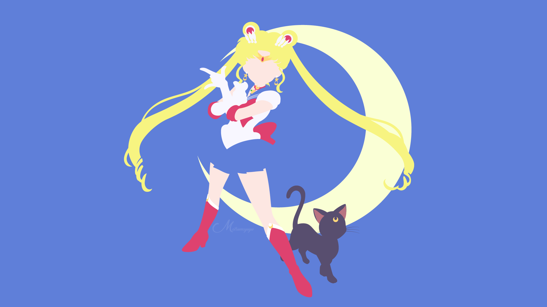 Sailor Moon Minimal Wallpapers