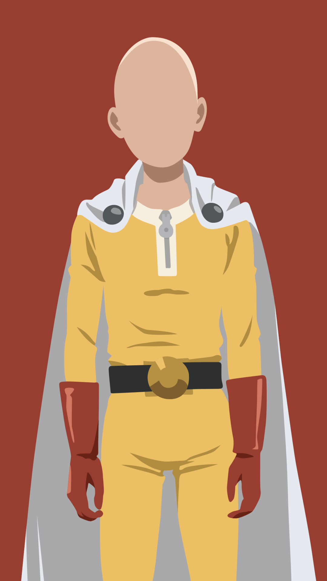 Saitama 4K Minimal Wallpapers