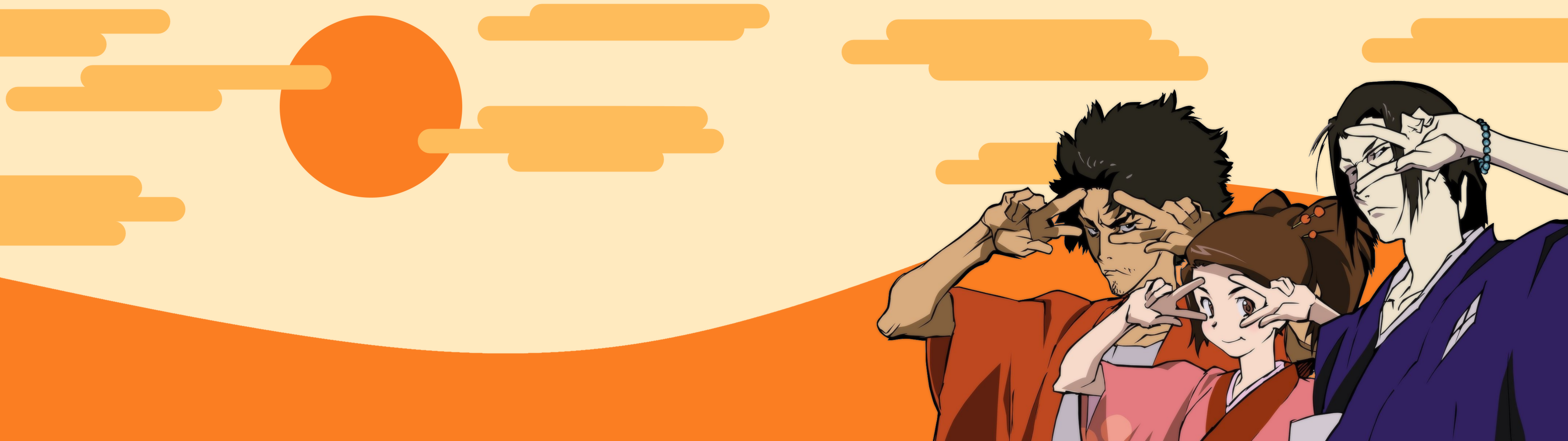 Samurai Champloo Minimalist Wallpapers