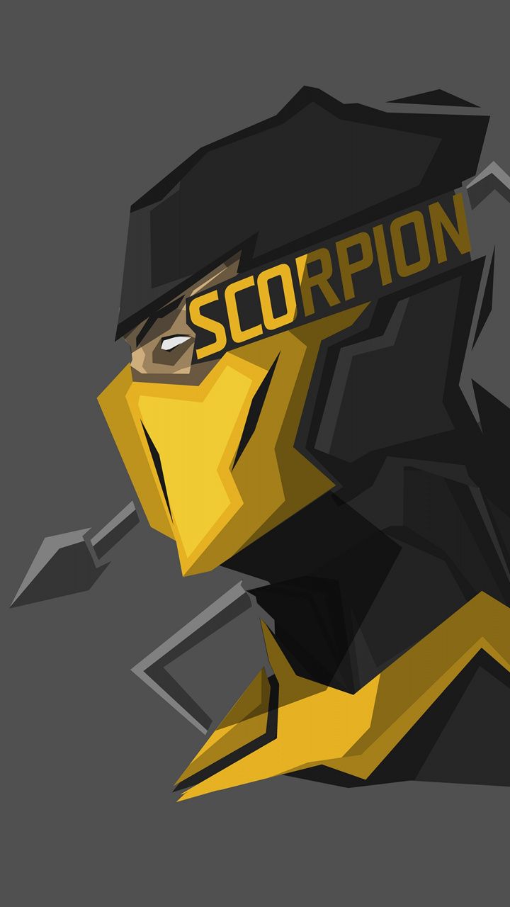 Scorpion Mk Minimalist Wallpapers