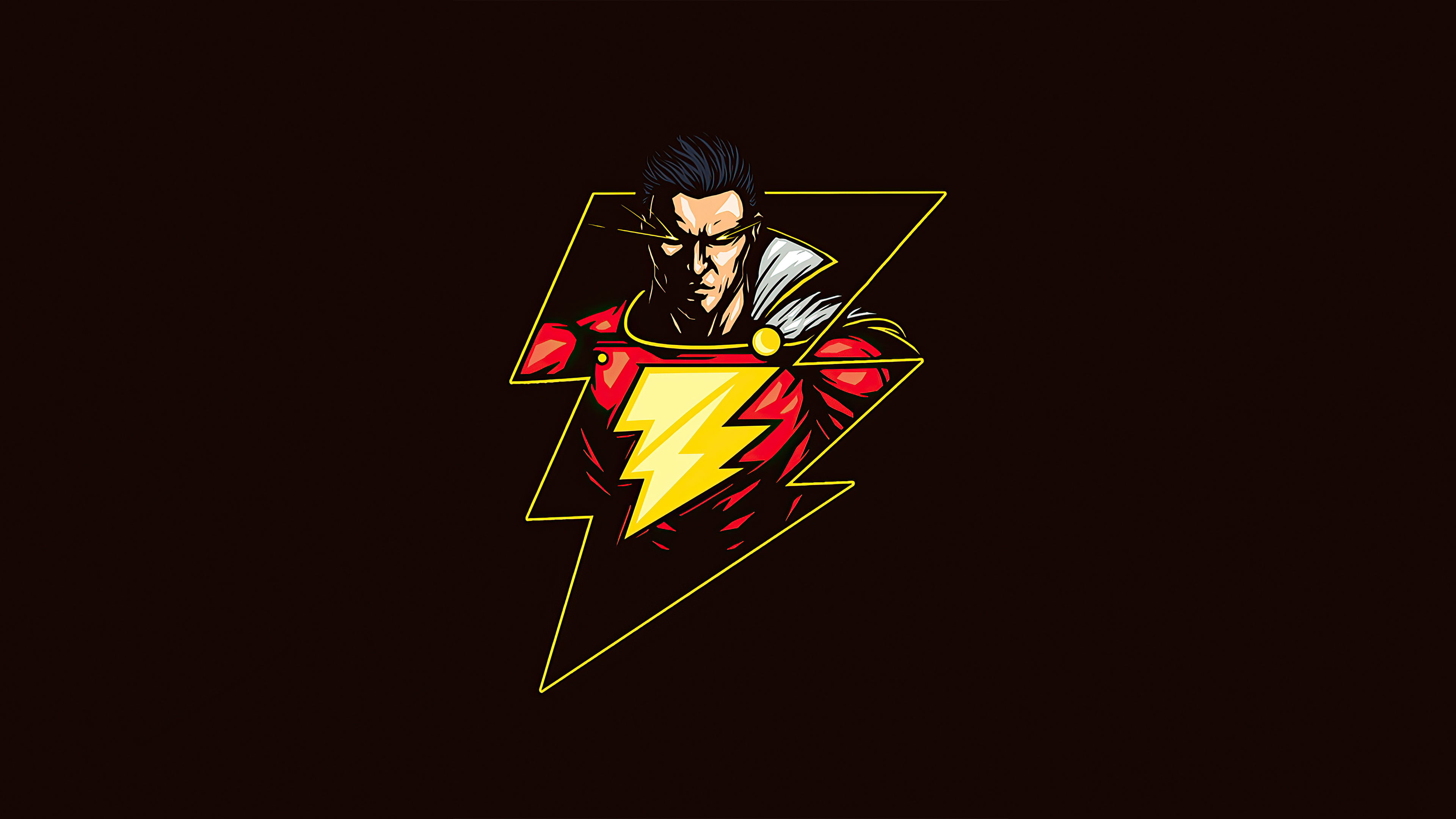 Shazam Minimal Wallpapers