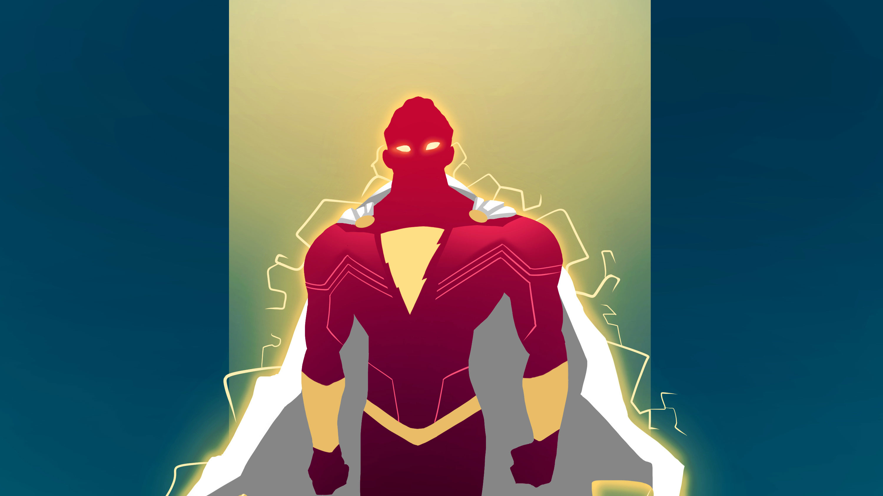 Shazam Minimal Wallpapers