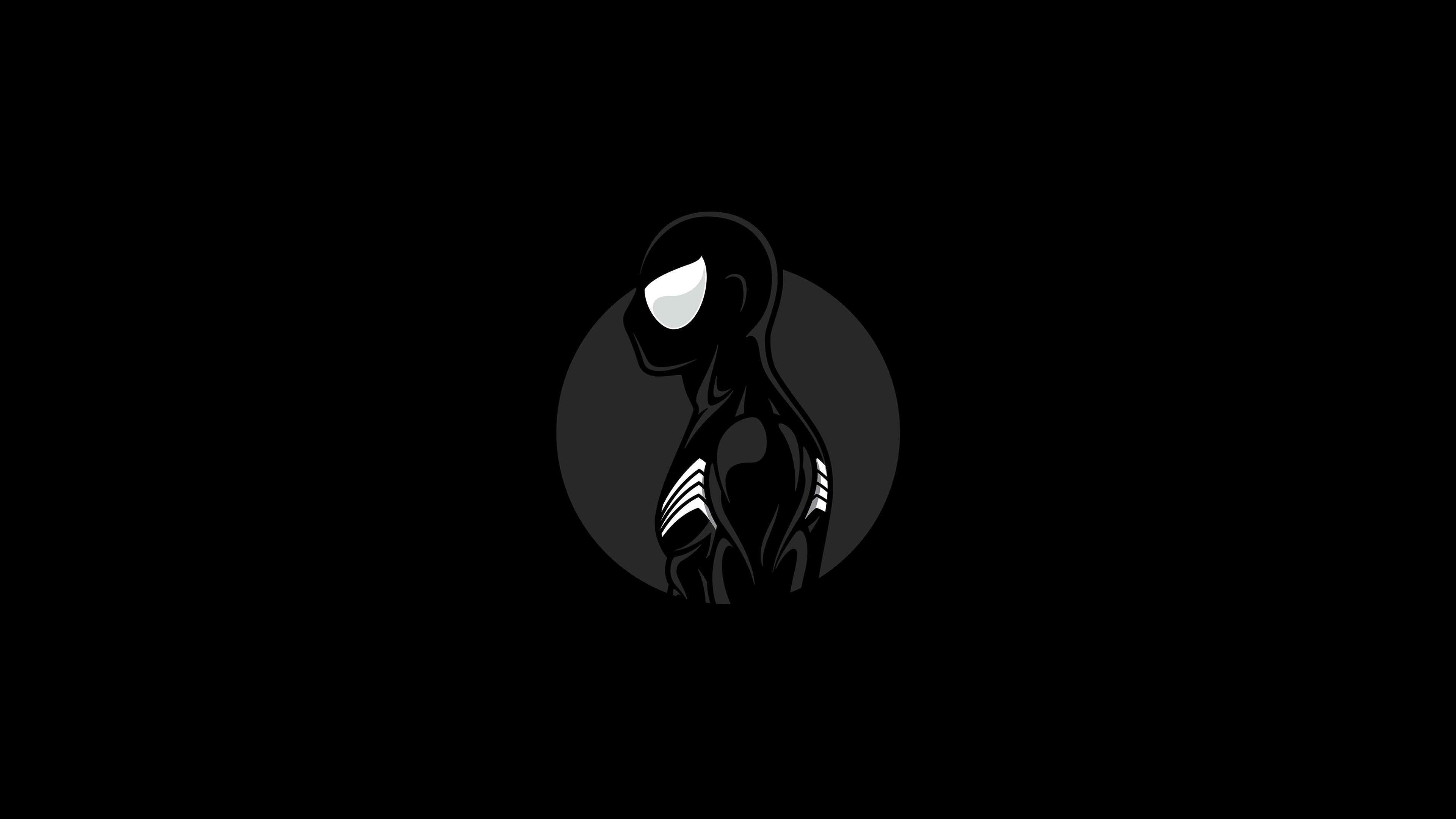 Spider Man Glowing Minimal Art Wallpapers