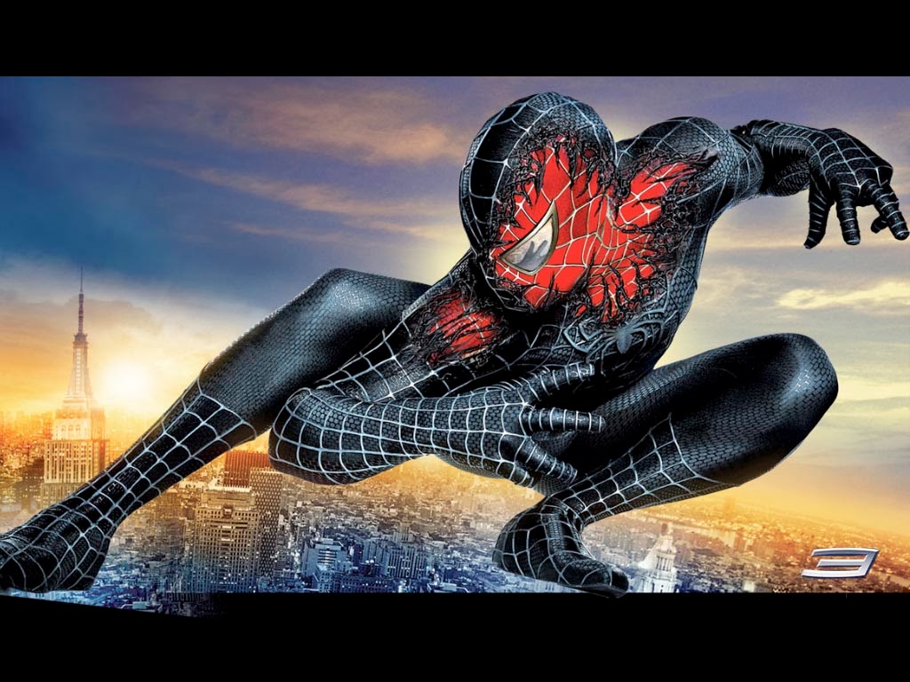 Spider-Man Gold Black Suit Wallpapers