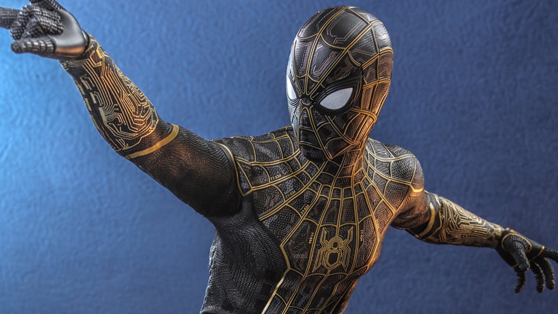 Spider-Man Gold Black Suit Wallpapers