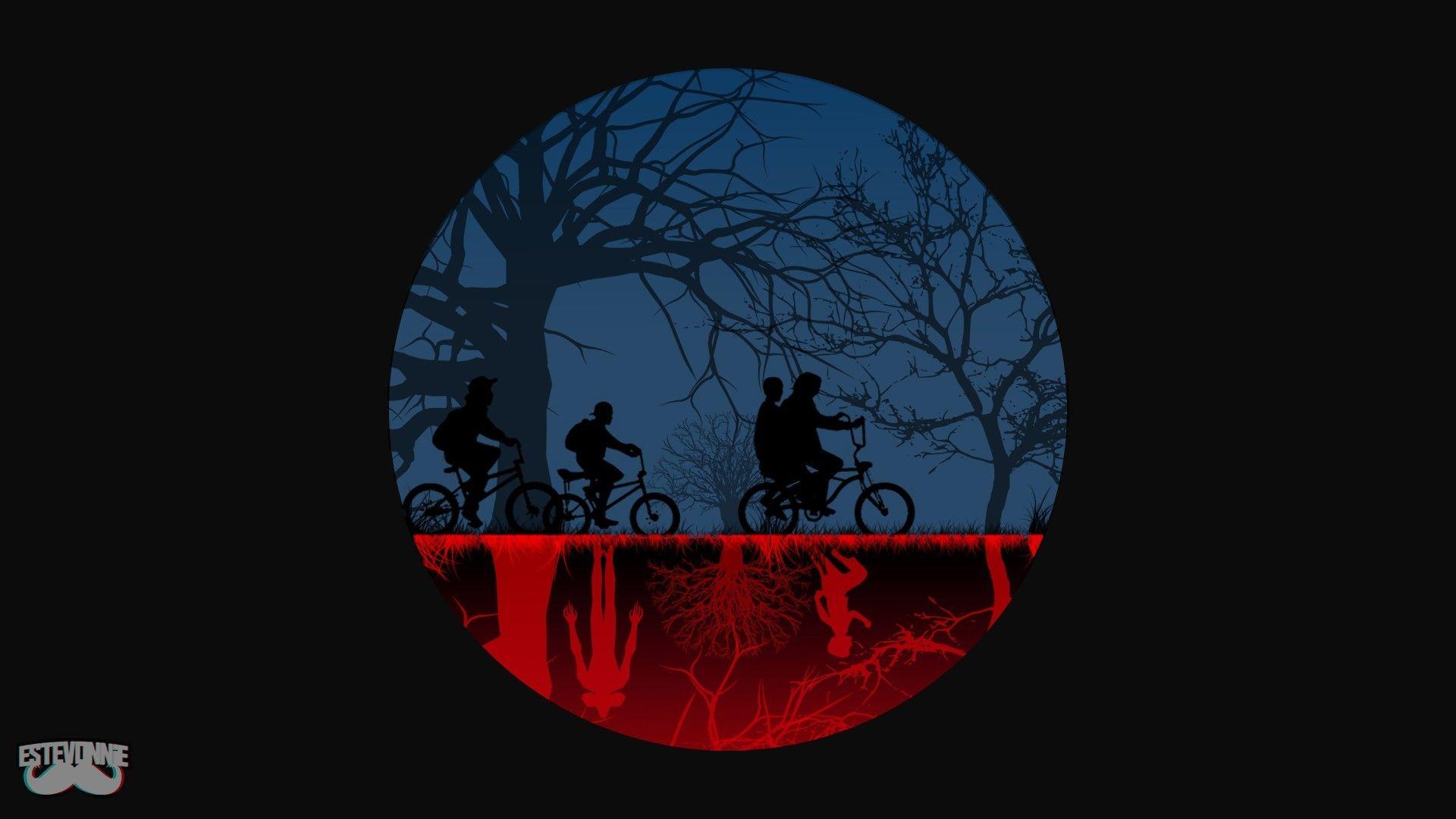 Stranger Things Minimalism Wallpapers