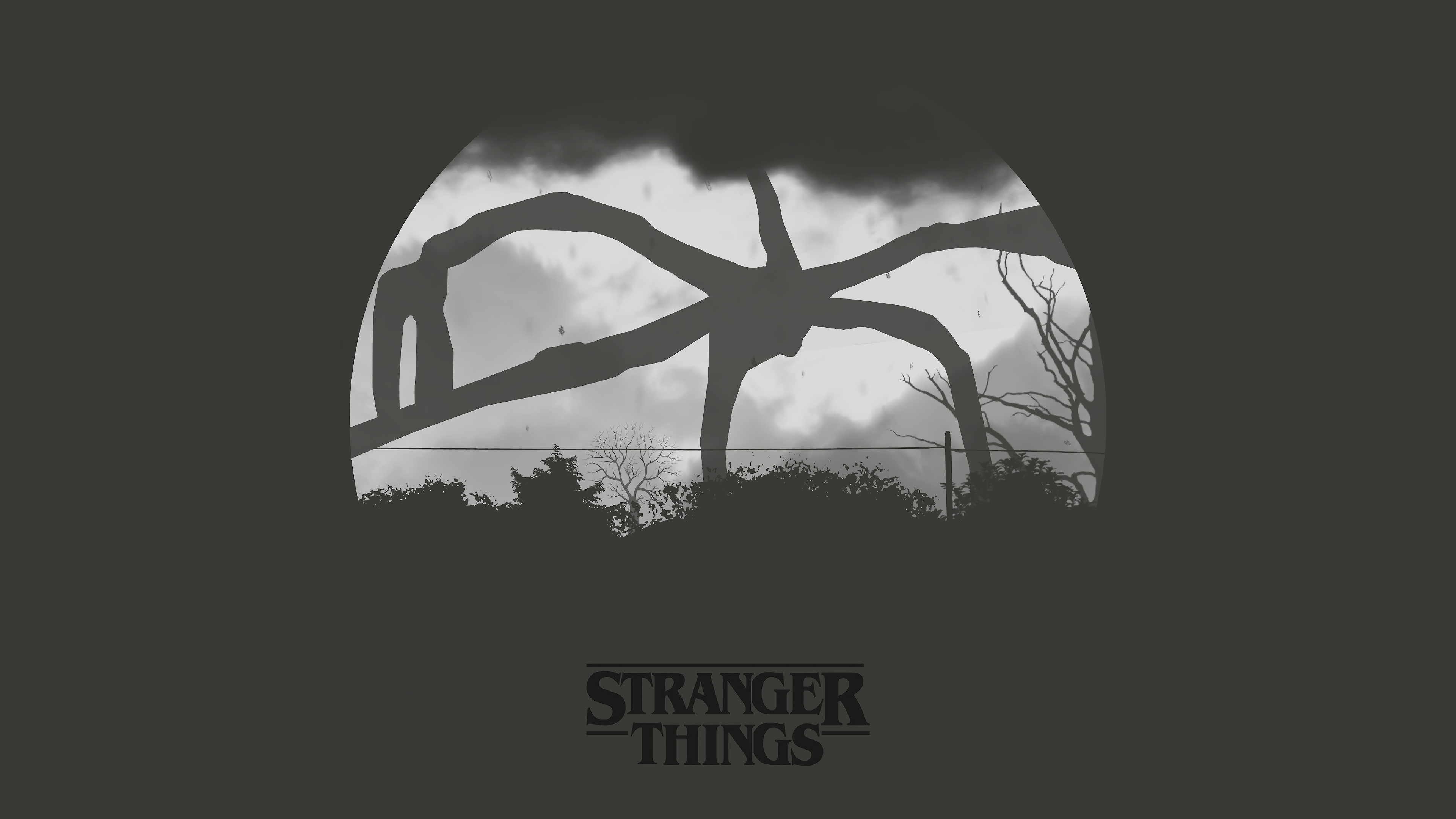 Stranger Things Minimalism Wallpapers