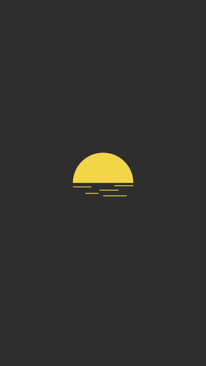 Sun Minimal Flat Artwork Wallpapers