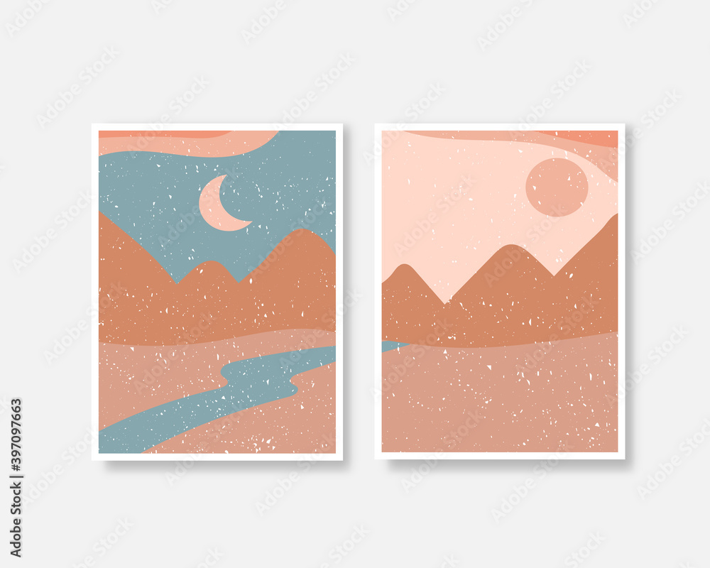 Sun Minimal Flat Artwork Wallpapers