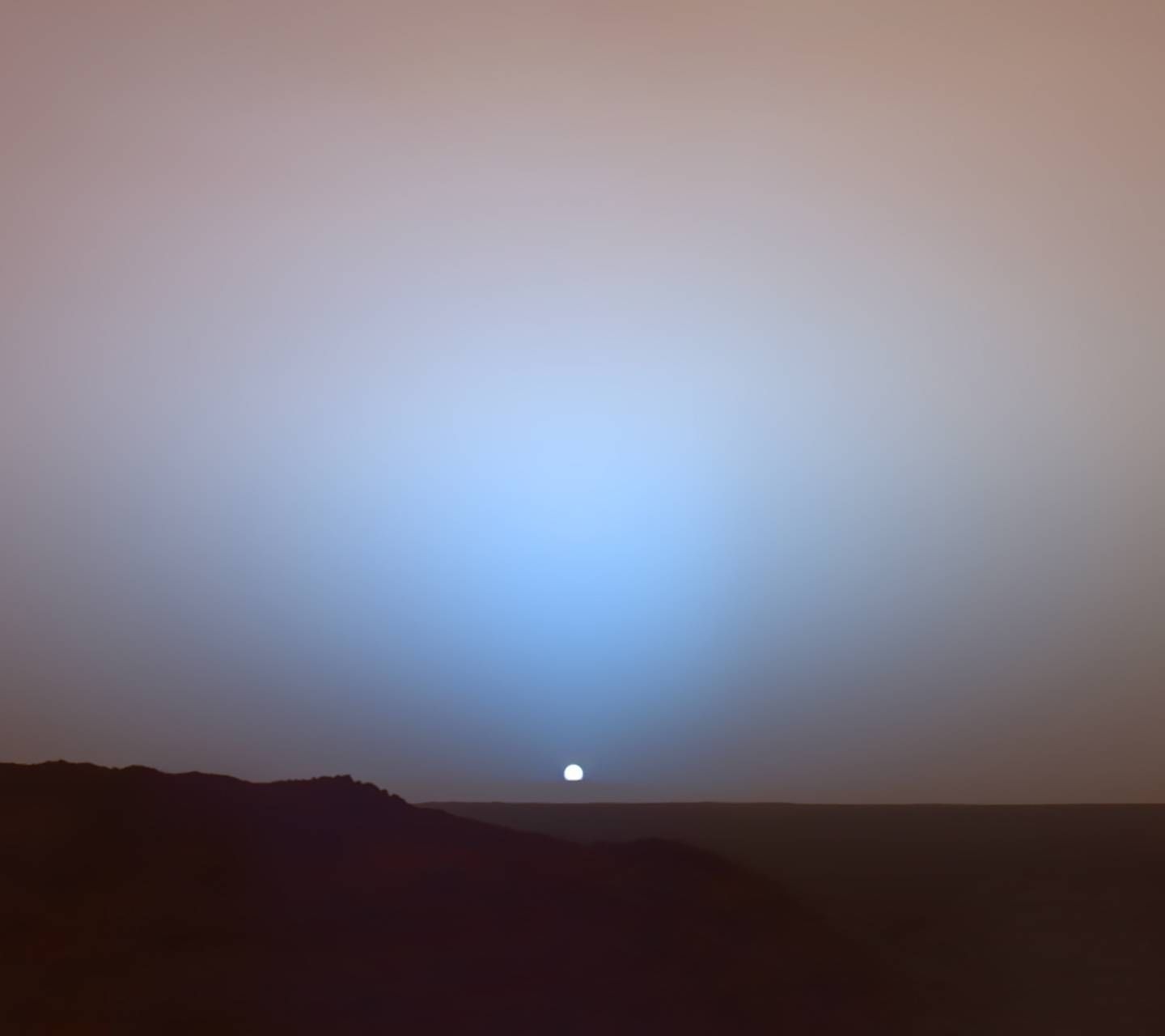 Sunset In Mars Minimal Wallpapers