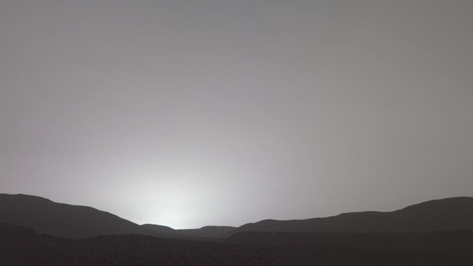 Sunset In Mars Minimal Wallpapers
