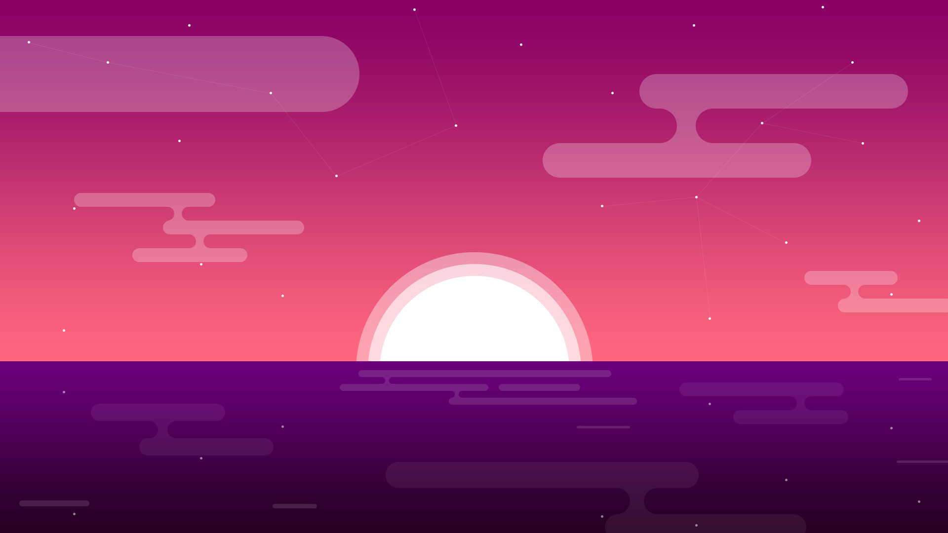 Sunset Minimalism Wallpapers