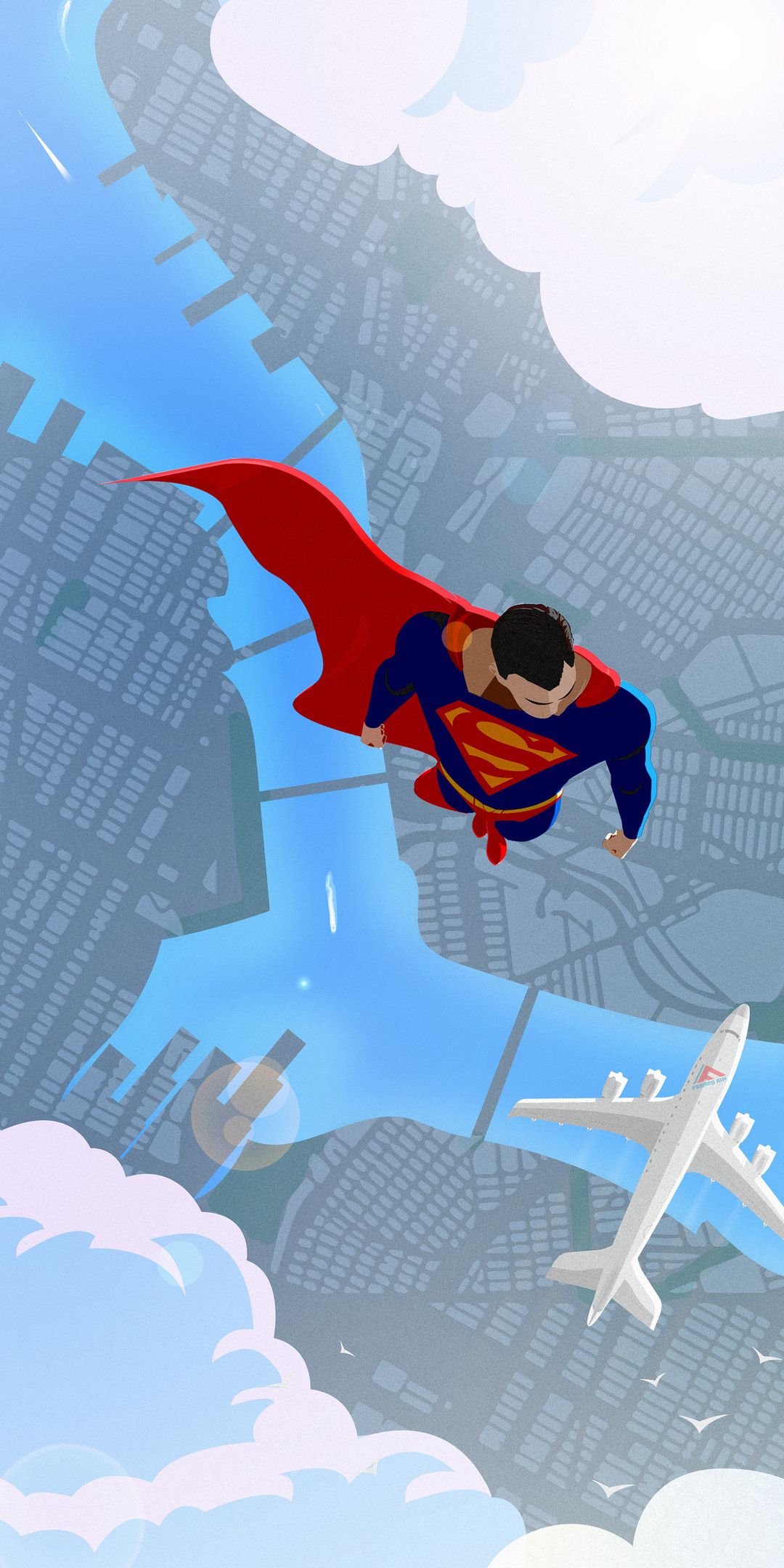 Superman Minimal Wallpapers