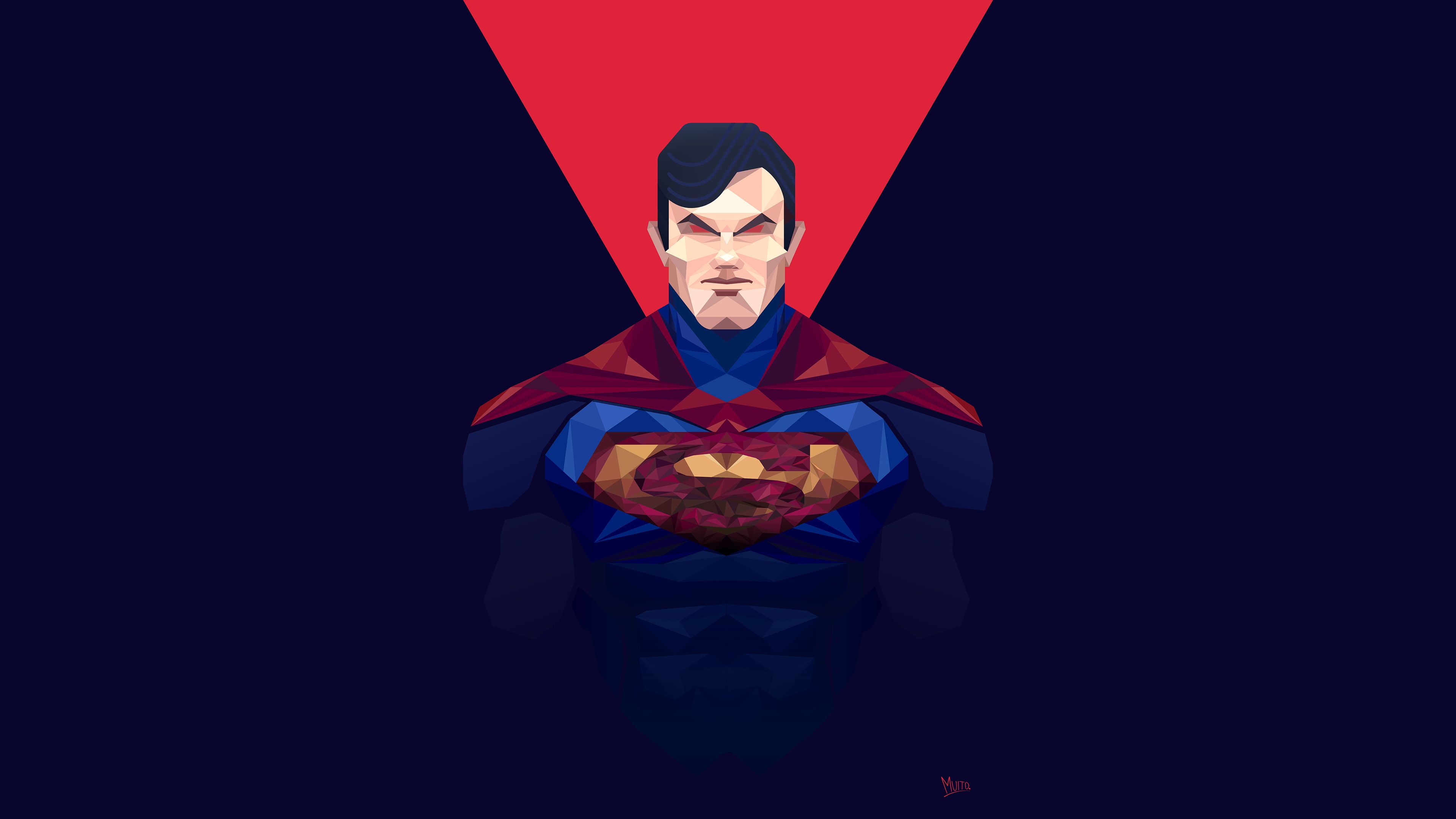 Superman Minimal Logo Wallpapers